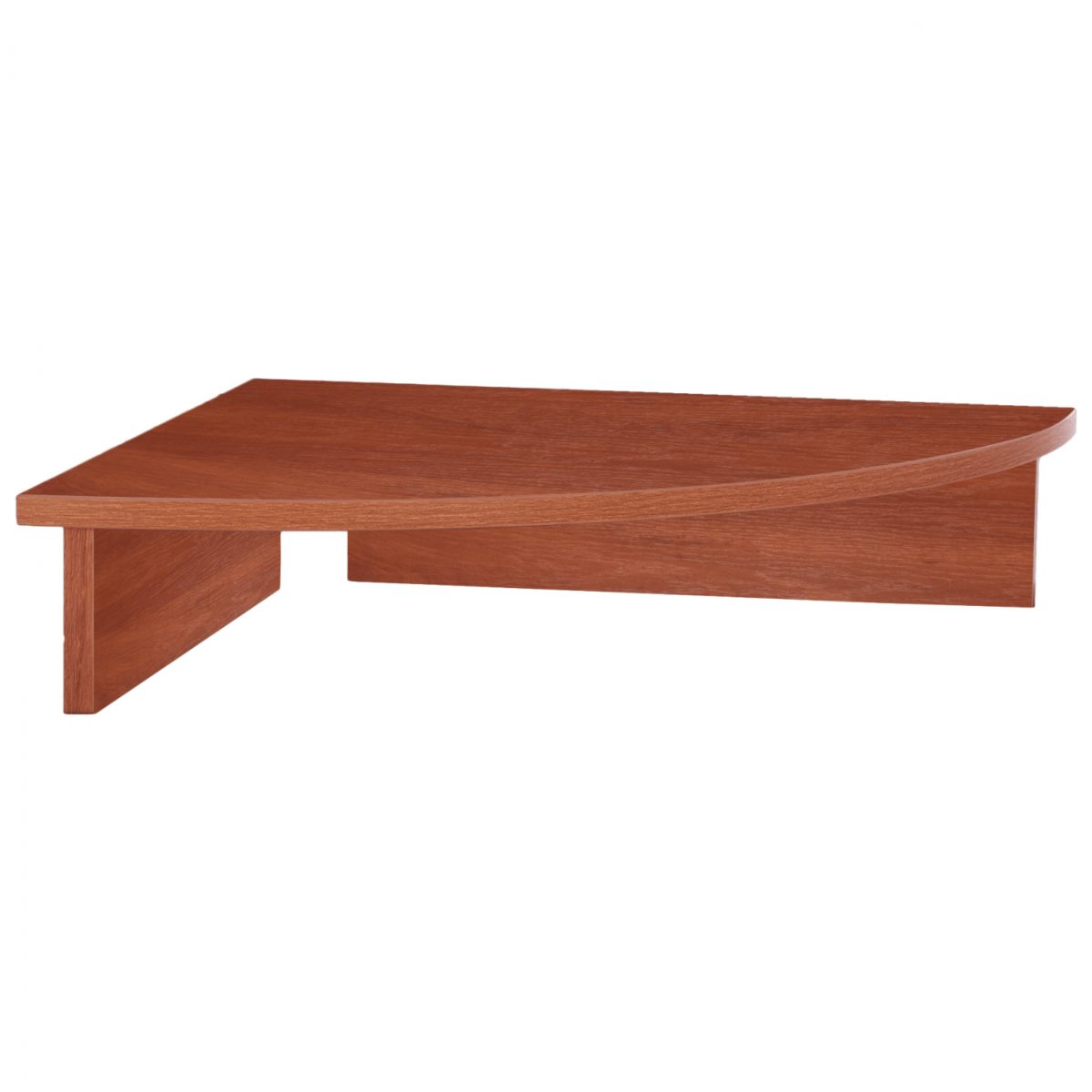 ΒΑΣΗ ΟΘΟΝΗΣ DEVON ΓΡΑΦΕΙΟΥ ΤΡΙΓΩΝΗ APPLE WOOD HM2451.04 50x50x11.6Υεκ. 1