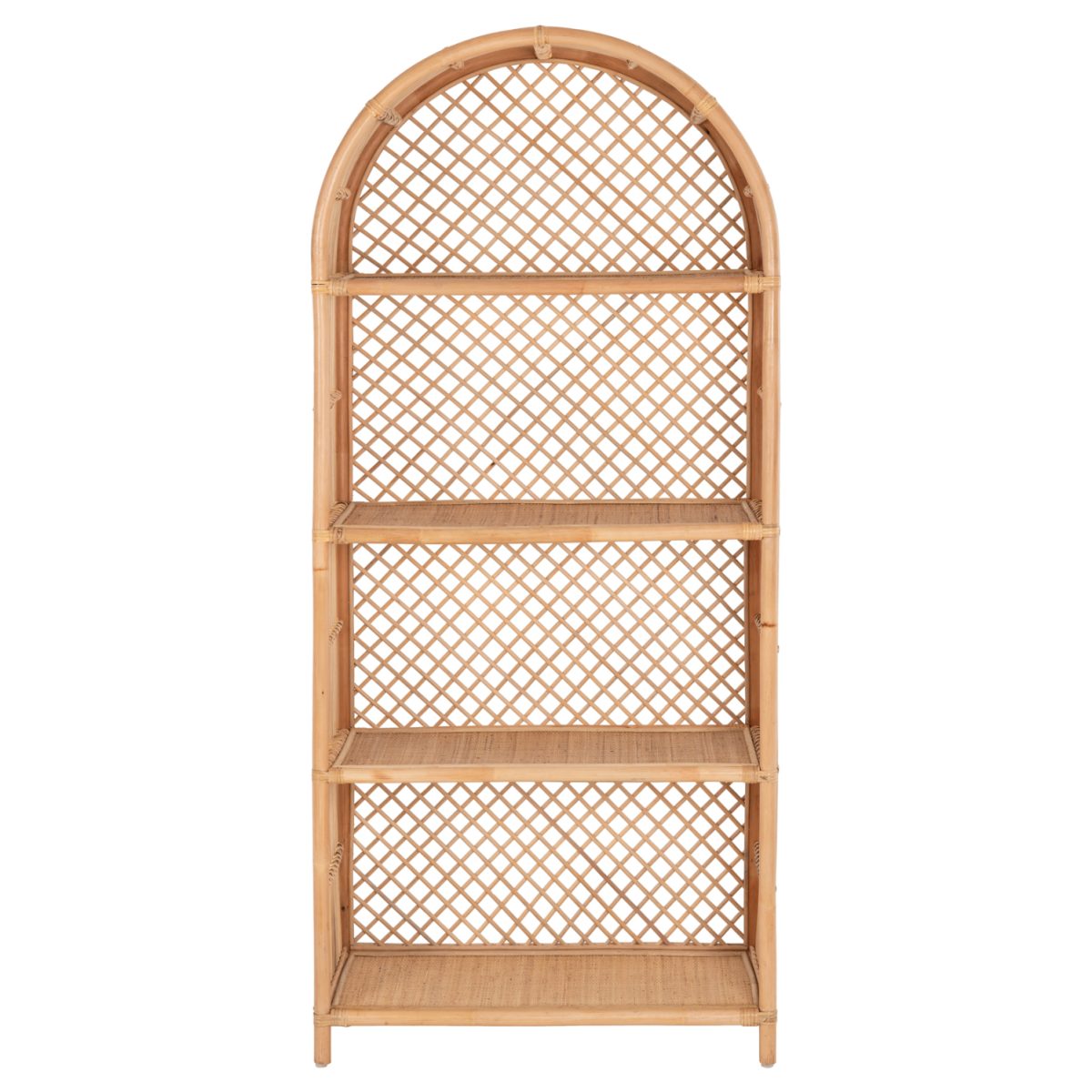 ΒΙΒΛΙΟΘΗΚΗ SIMOK HM9552 ΑΠΟ ΦΥΣΙΚΟ RATTAN ΣΕ ΦΥΣΙΚΟ ΧΡΩΜΑ 80x40x182Υεκ. 3