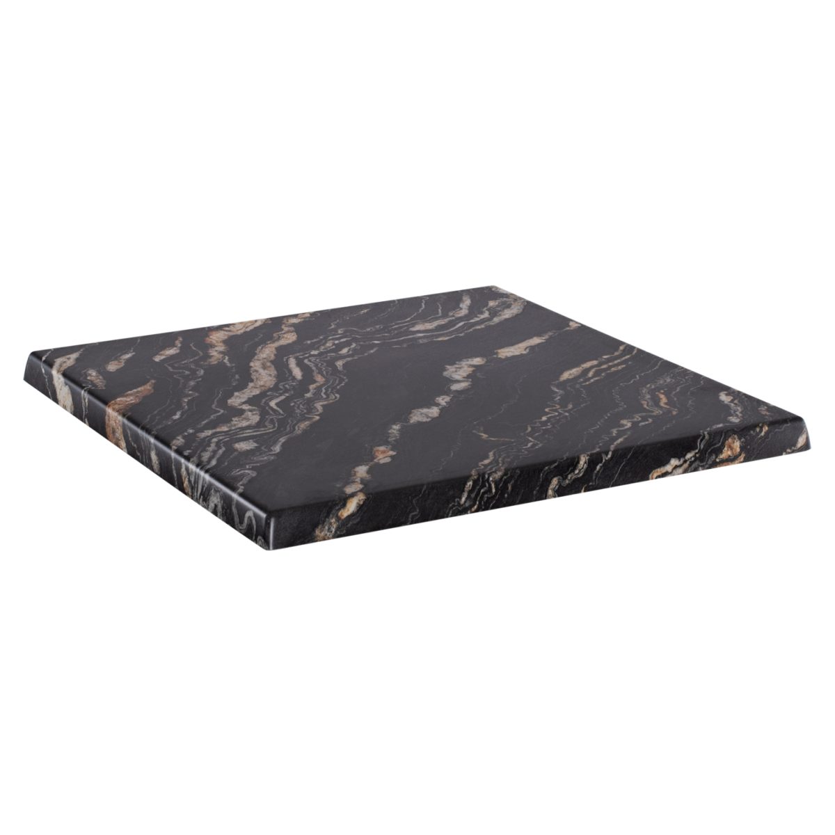 ΕΠΙΦΑΝΕΙΑ ΤΡΑΠΕΖΙΟΥ WERZALIT 60Χ60Χ3.5εκ. BLACK GOLD MARBLE HM5229.15 3