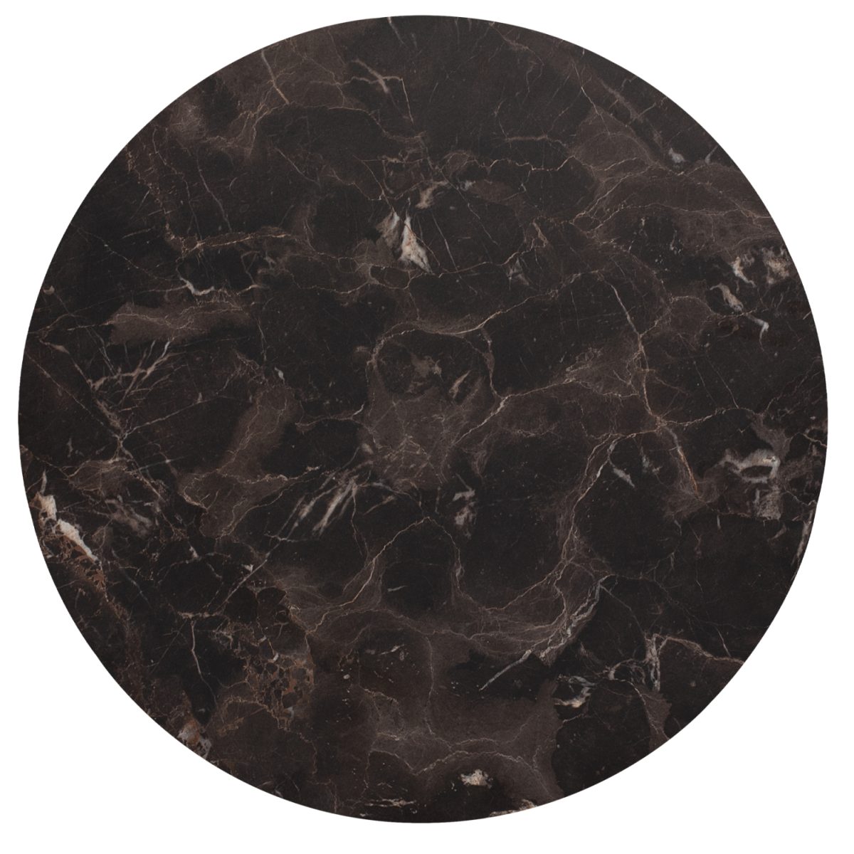 ΕΠΙΦΑΝΕΙΑ ΤΡΑΠΕΖΙΟΥ HPL HM5841.14 BROWN MARBLE Φ60 εκ. ΠΑΧΟΥΣ 12mm. 1