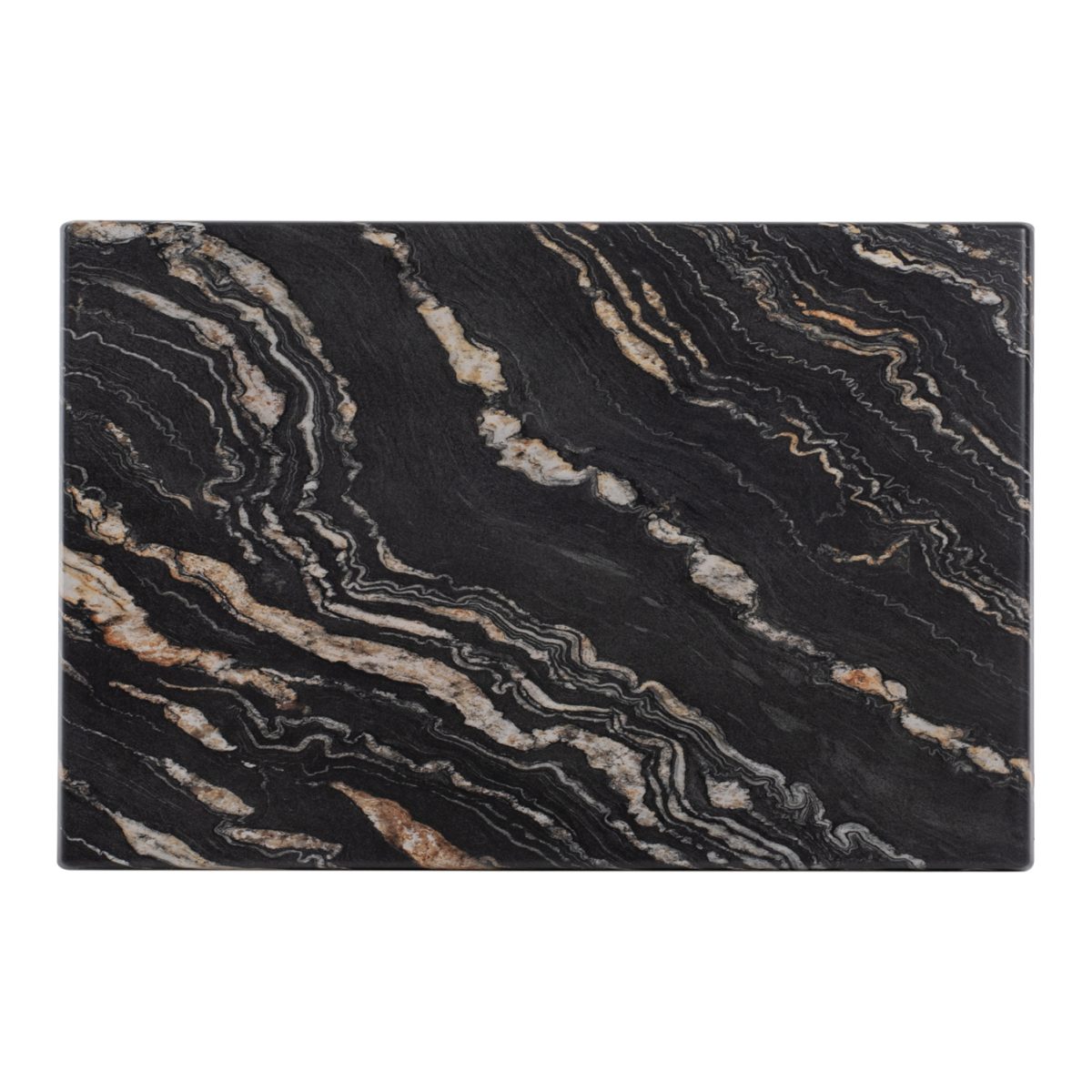 ΕΠΙΦΑΝΕΙΑ ΤΡΑΠΕΖΙΟΥ WERZALIT 120Χ80Χ3.5εκ. BLACK GOLD MARBLE HM5630.15 1