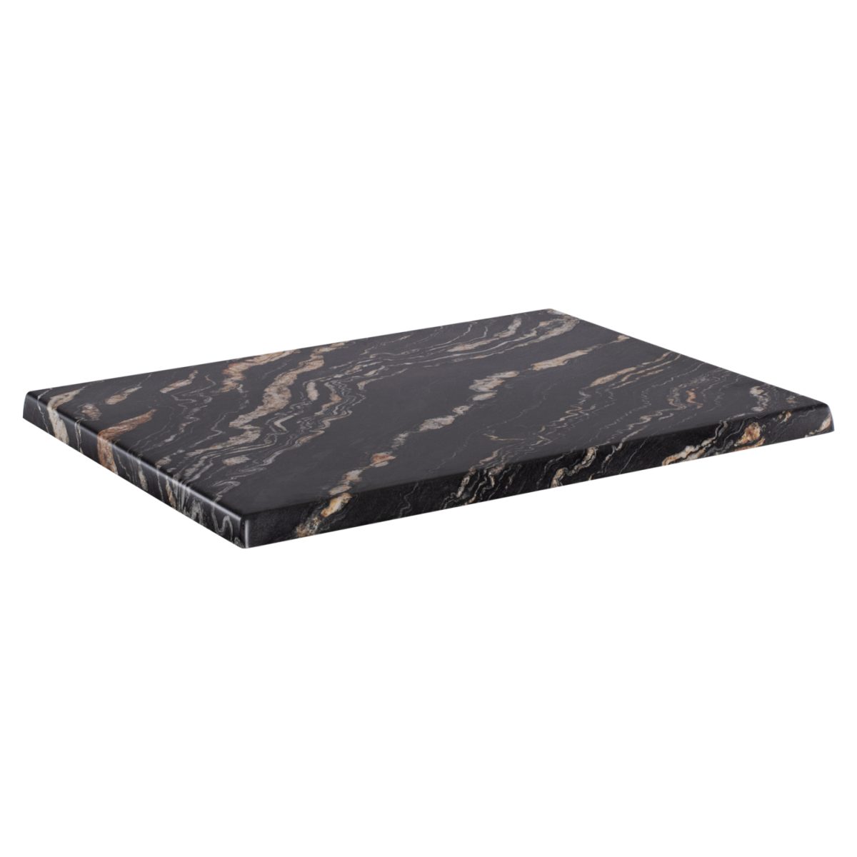 ΕΠΙΦΑΝΕΙΑ ΤΡΑΠΕΖΙΟΥ WERZALIT 120Χ80Χ3.5εκ. BLACK GOLD MARBLE HM5630.15 3