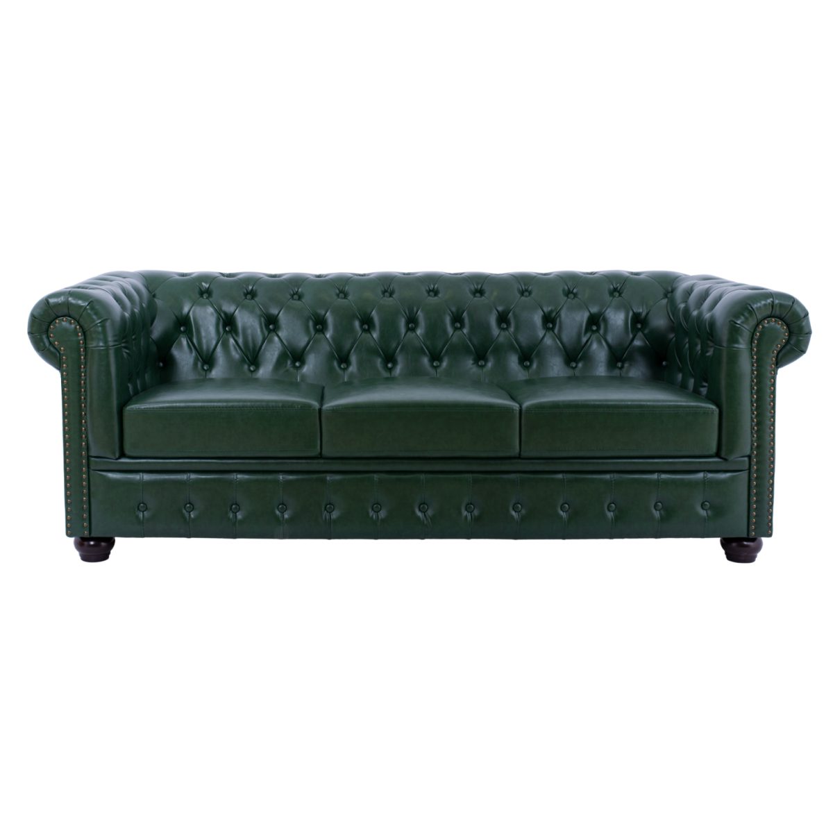 ΚΑΝΑΠΕΣ 3ΘΕΣΙΟΣ T.CHESTERFIELD HM3009.08 ΤΕΧΝΟΔΕΡΜΑ ΚΥΠΑΡΙΣΣΙ 208x90x73 εκ. 3