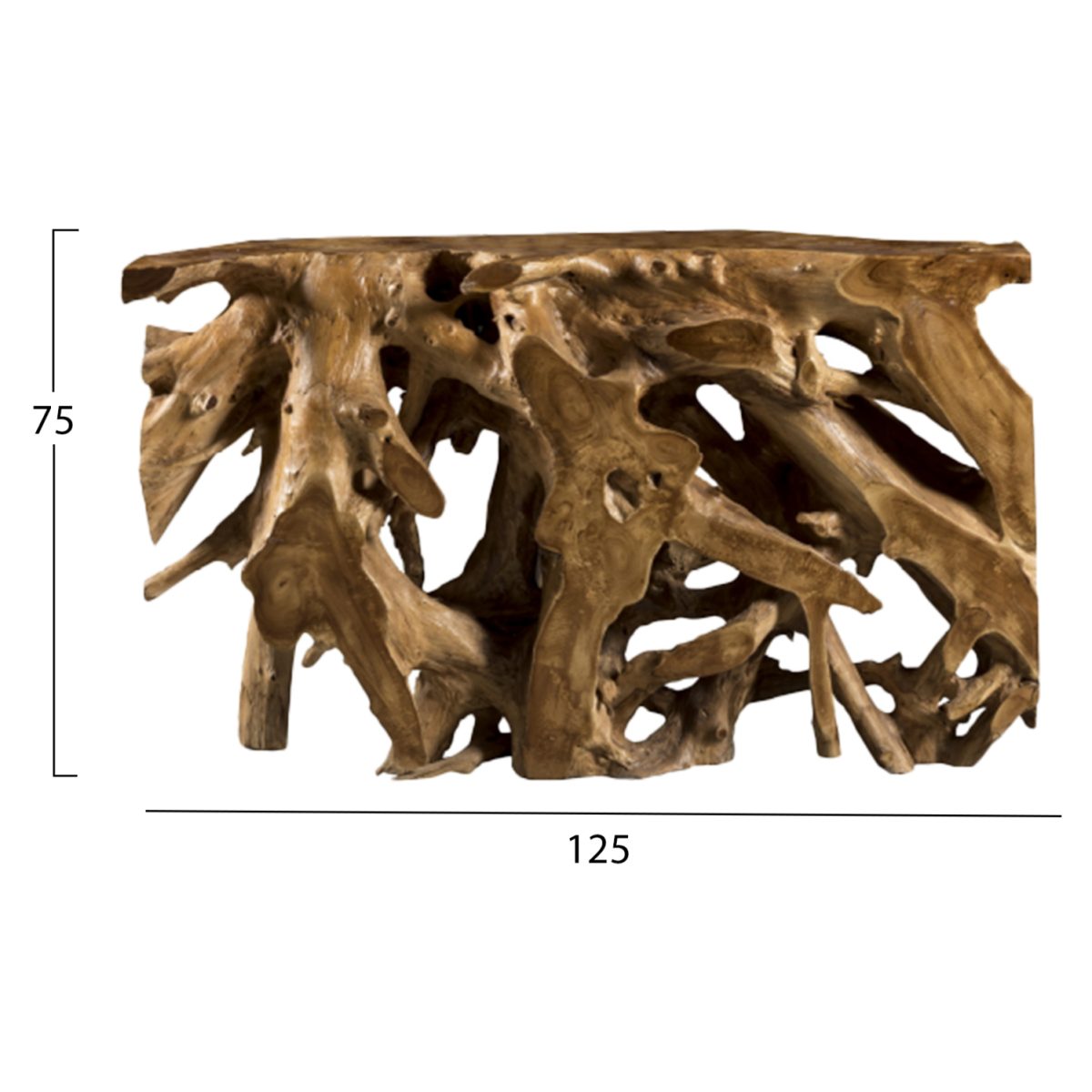 ΚΟΝΣΟΛΑ ΓΙΑ ΕΠΑΓΓΕΛΜΑΤΙΚΗ ΧΡΗΣΗ ΑΠΟ ΡΙΖΑ ΤΕΑΚ ΚΑΙ JAVA WOOD 125X40X75Yεκ.HM9394 2