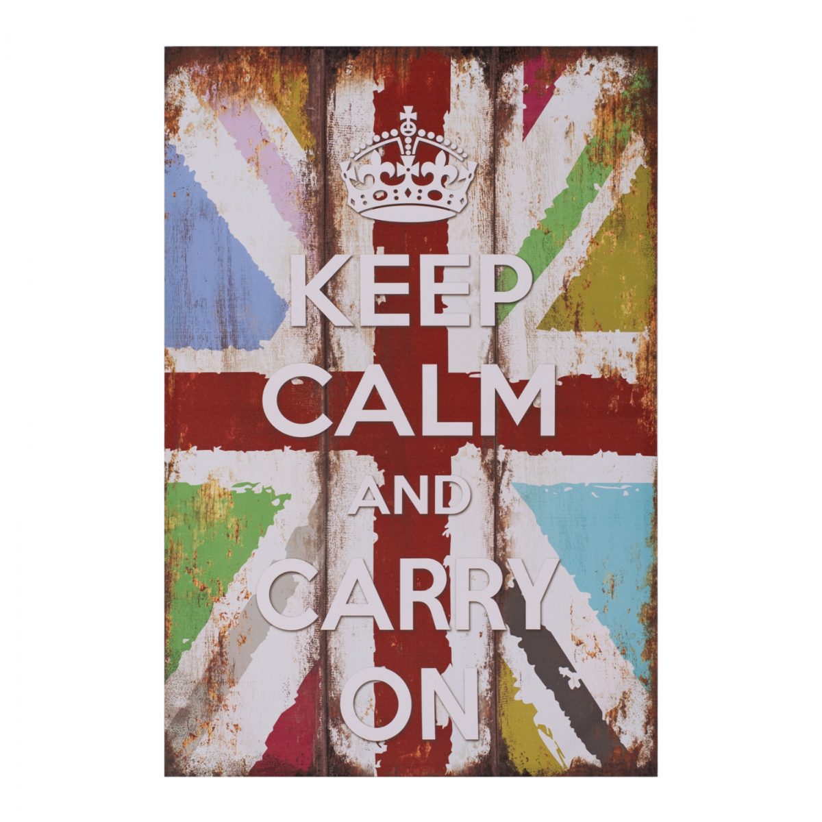 ΠΙΝΑΚΑΣ ΚΑΜΒΑΣ KEEP CALM HM7154.03 60X90X2.5 εκ. 1