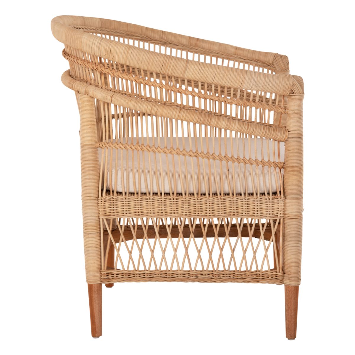 ΠΟΛΥΘΡΟΝΑ MALAWI HM9635.04 ΞΥΛΟ ΜΑΟΝΙ ΕΠΕΝΔΥΣΗ RATTAN ΛΕΥΚΟ ΜΑΞΙΛΑΡΙ ΚΑΘΙΣΜΑΤΟΣ 80x70x86Υεκ. 4