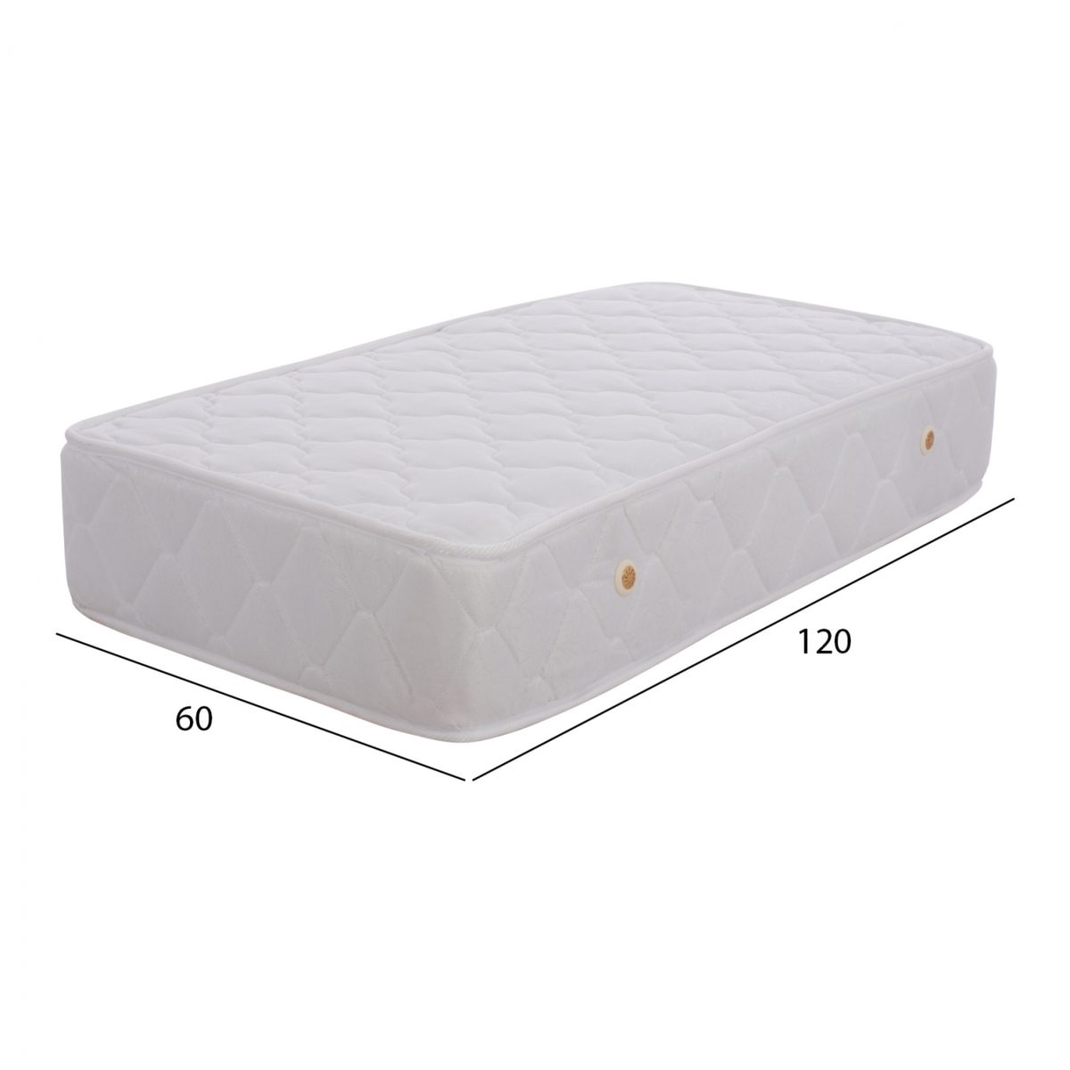 ΣΤΡΩΜΑ BABYCLOUD HM642.01 BONELL SPRING 60X120 ΛΕΥΚΟ 2