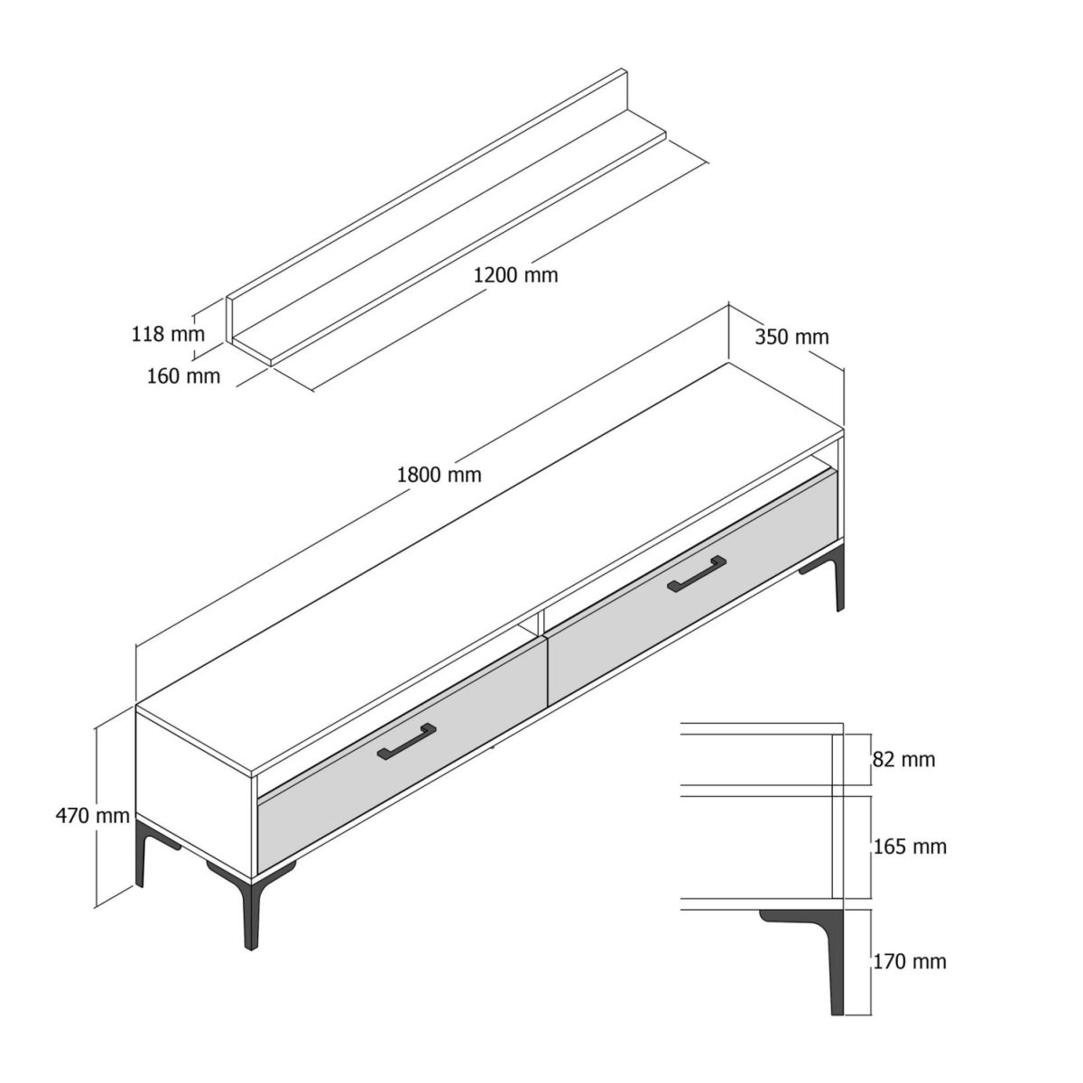 ΣΥΝΘΕΣΗ ΣΑΛΟΝΙΟΥ ΜΕΛΑΜΙΝΗΣ 2ΤΜΧ ΚΑΡΥΔΙ-WHITE MARBLE HM11855.02 3