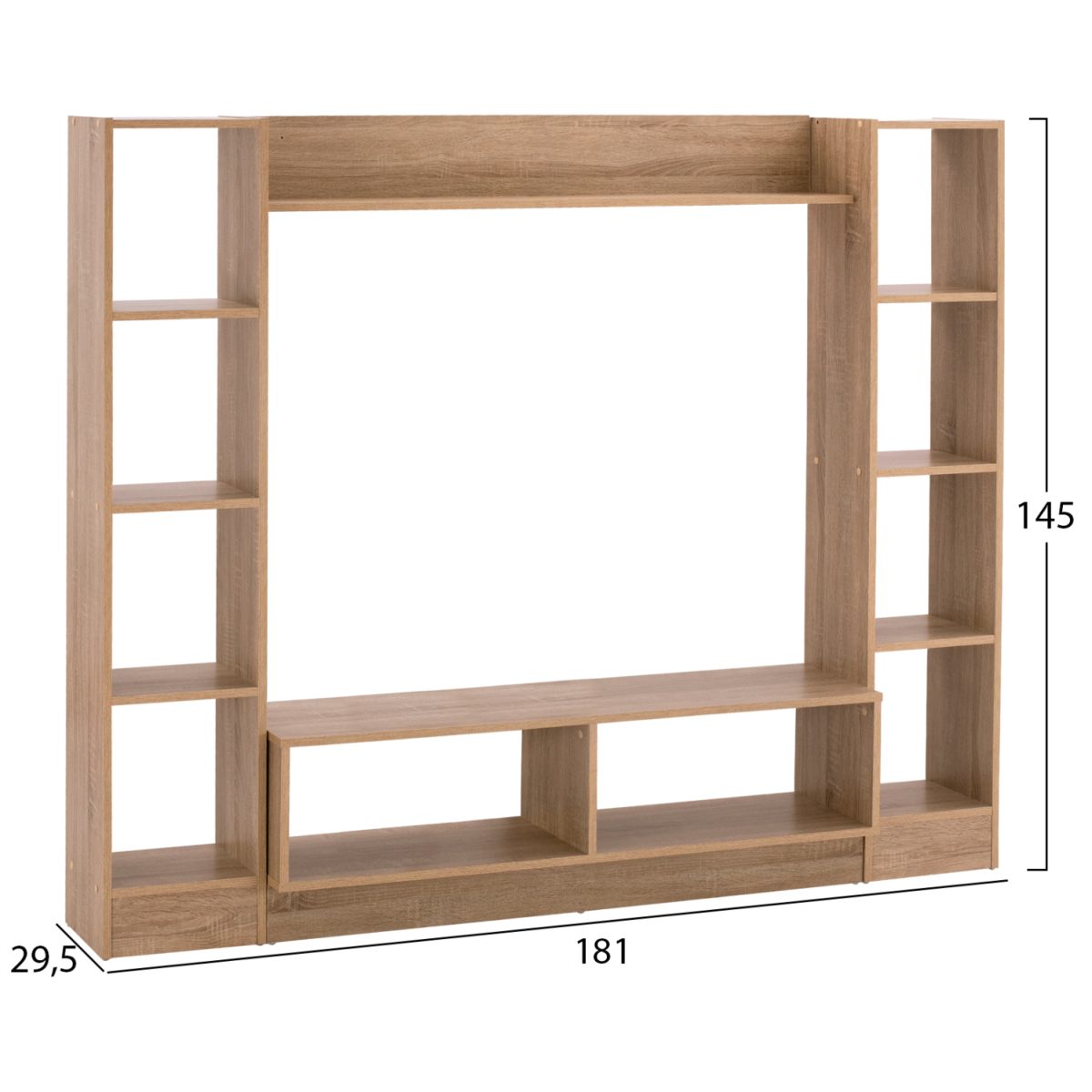 ΣΥΝΘΕΣΗ ΤΗΛΕΟΡΑΣΗΣ JAZMIN HM2255.02 SONAMA 181x29,5x145 εκ. 2