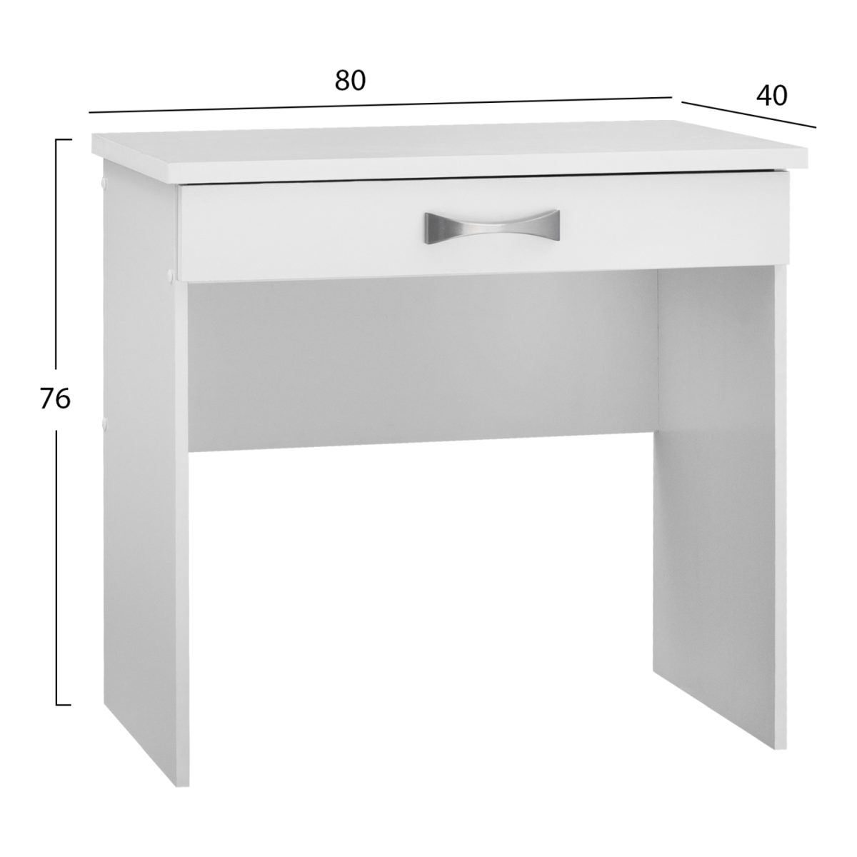 ΤΟΥΑΛΕΤΑ ELSIE HM313.05 ΜΕ 1 ΣΥΡΤΑΡΙ ΛΕΥΚΗ 80X40X76 εκ. 2