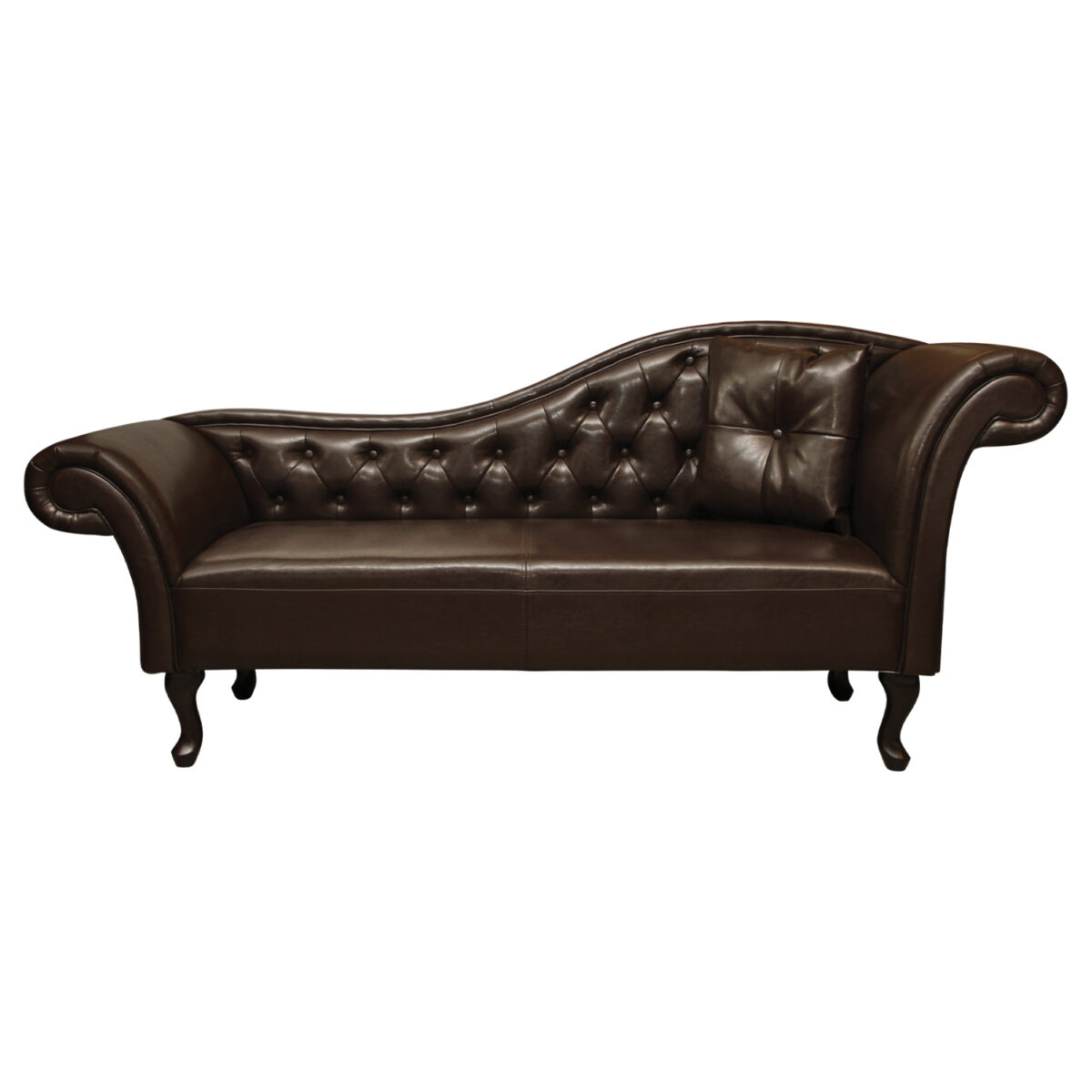 ΑΝΑΚΛΙΝΔΡΟ T.CHESTERFIELD NIOVI HM3008.01 PU ΣΚ.ΚΑΦΕ-ΜΑΥΡΑ ΠΟΔΙΑ(ΔΕΞΙ)190x61x84Yεκ 1