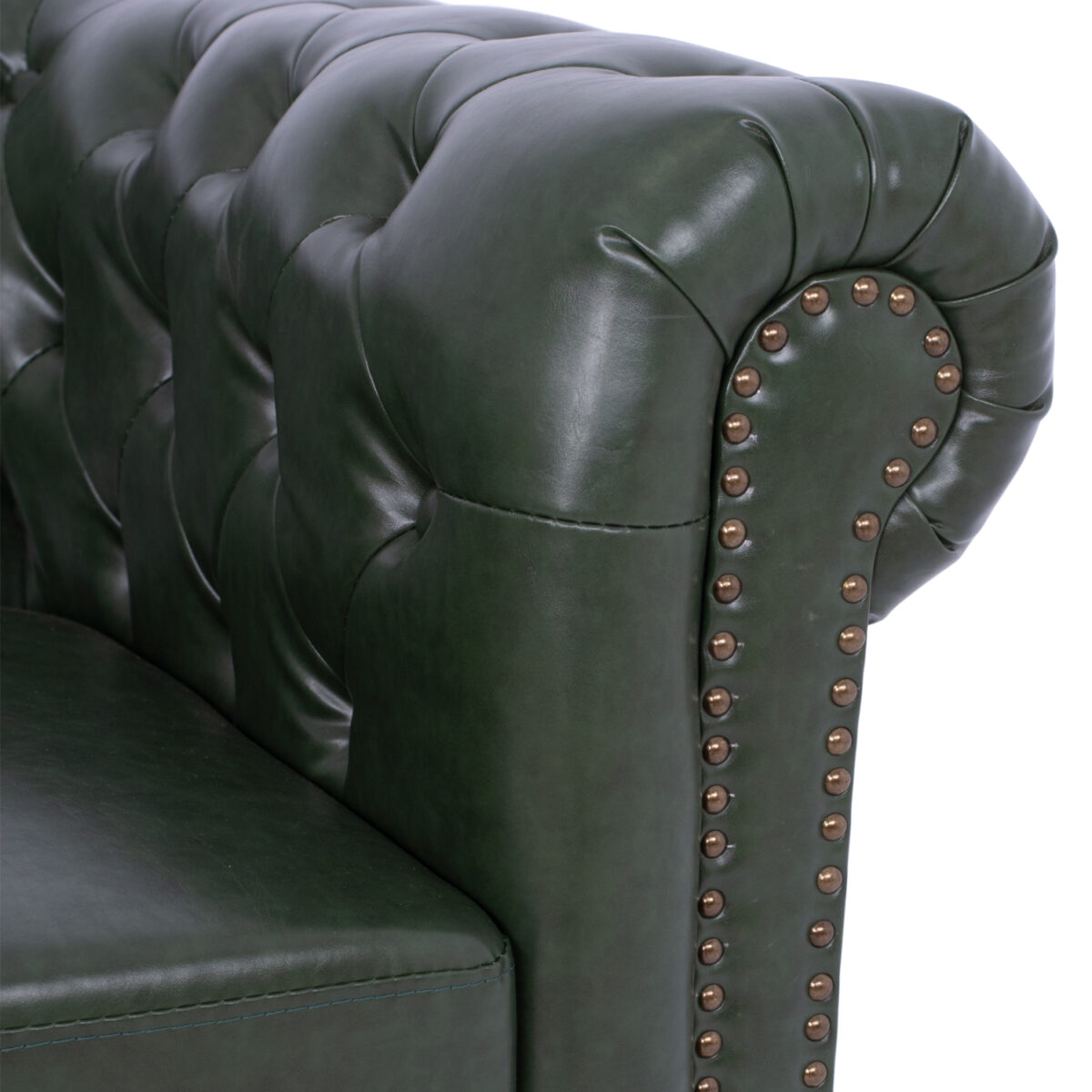 ΚΑΝΑΠΕΣ 2ΘΕΣΙΟΣ T.CHESTERFIELD HM3010.08 ΤΕΧΝΟΔΕΡΜΑ ΚΥΠΑΡΙΣΣΙ 150x90x72 εκ. 5