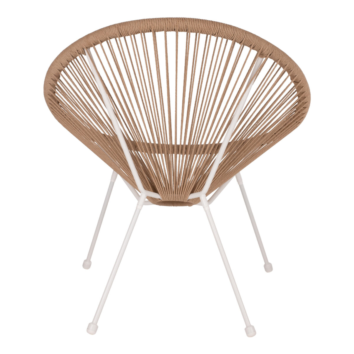 ΠΟΛΥΘΡΟΝΑ ACAPULCO Τ. ΦΩΛΙΑ ΜΕΤΑΛΛΟ ΛΕΥΚΟ ΜΕ TWISTED WICKER HM5871.02 70x73x79 εκ. 6