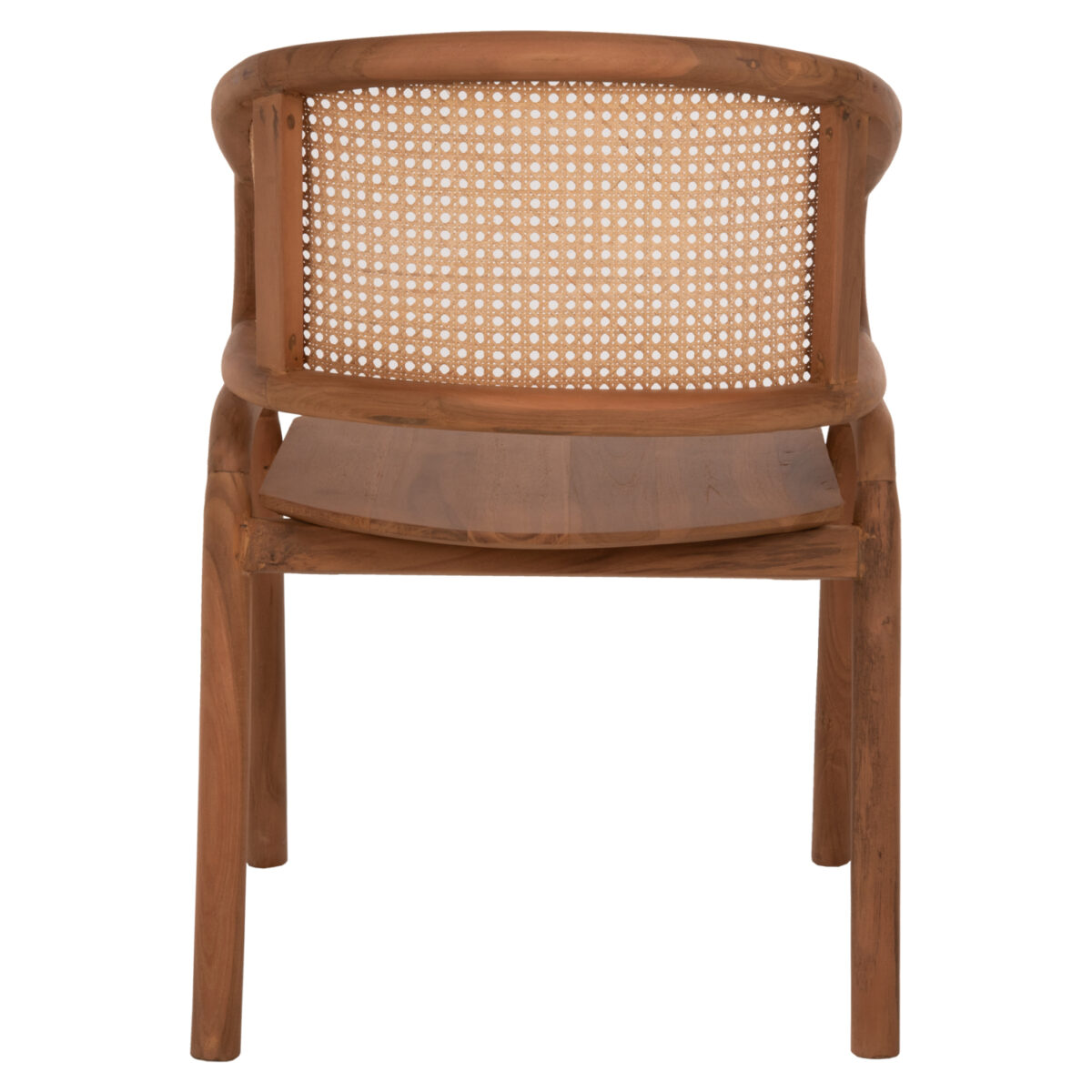 ΠΟΛΥΘΡΟΝΑ ΜΑΣΙΦ ΞΥΛΟ ΤEAK & RATTAN ΠΛΑΤΗ ΦΥΣΙΚΟ 57x62x83Υεκ.HM9402.01 6