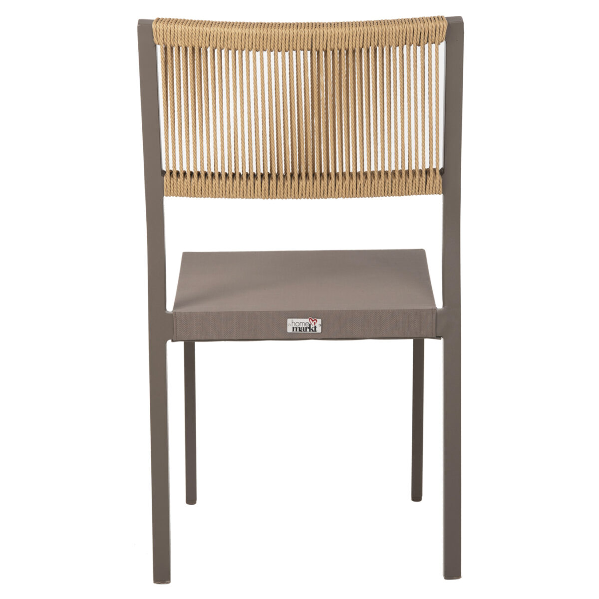 ΚΑΡΕΚΛΑ ΑΛΟΥΜΙΝΙΟΥ ΣΑΜΠΑΝΙ ΜΕ RATTAN & TEXTLINE HM5921.03 46x55,5x83 εκ. 6