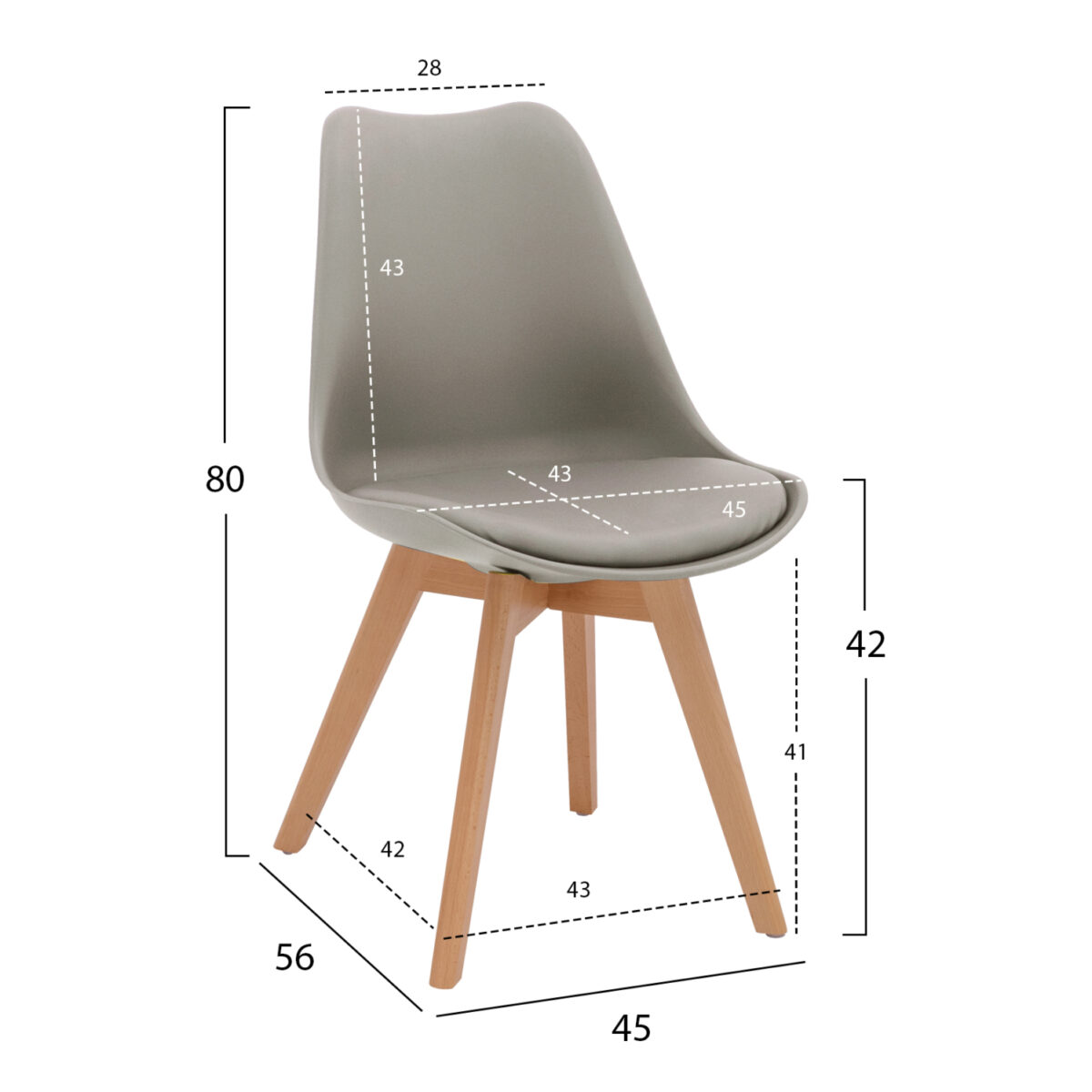 karekla-fb9003310-me-xylina-podia-kai-me-1 ΚΑΡΕΚΛΑ VEGAS HM0033.10 ΜΕ ΞΥΛΙΝΑ ΠΟΔΙΑ ΚΑΙ ΜΕ ΚΑΘΙΣΜΑ ΑΝΟΙΧΤΟ ΓΚΡΙ 2