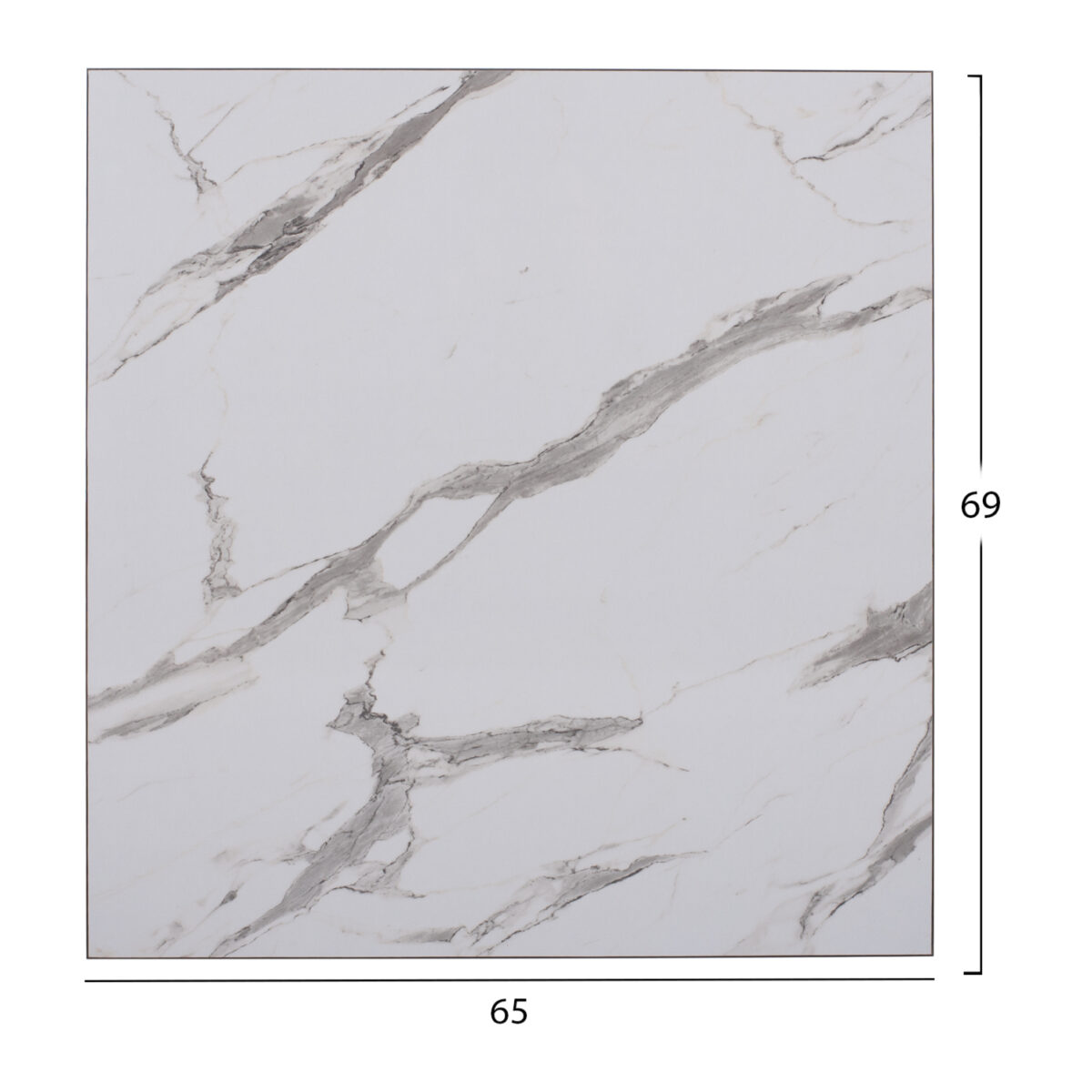 ΕΠΙΦΑΝΕΙΑ ΤΡΑΠΕΖΙΟΥ HPL MARBLE WHITE-GREY 5145 HM5827.11 65X69 2