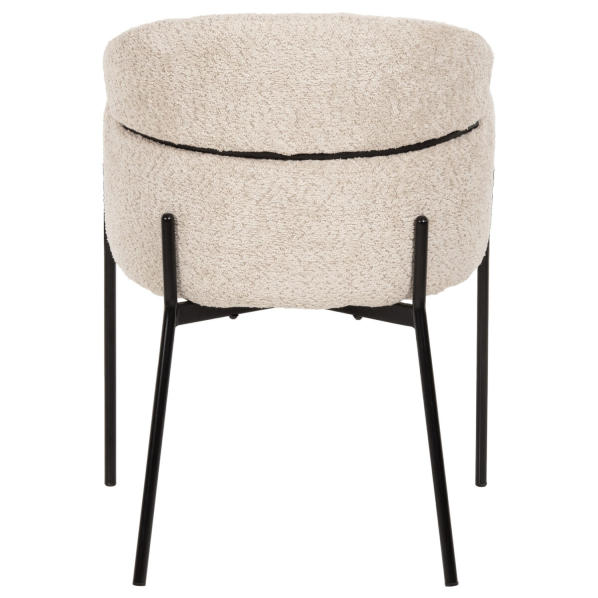 ΠΟΛΥΘΡΟΝΑ WOLF HM8583.02 ΕΚΡΟΥ ΥΦΑΣΜΑ ΜΠΟΥΚΛΕ ΜΕ ΜΕΤΑΛΛΙΚΑ ΠΟΔΙΑ 58x58x80Yεκ. 6