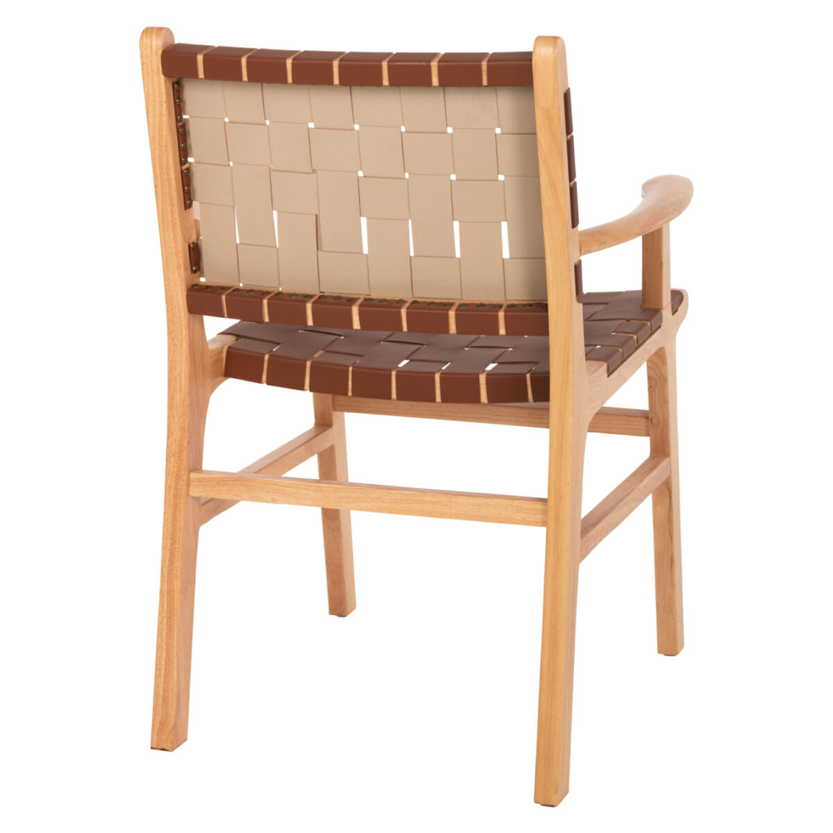 ΠΟΛΥΘΡΟΝΑ FELIPE HM9328.01 ΤΟΟΝ ΞΥΛΟ ΜΕ PU ΚΑΦΕ 62x59x86Y εκ. 5