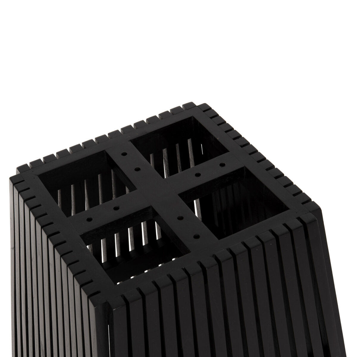 ΒΑΣΗ ΤΡΑΠΕΖΙΟΥ ΕΣΩΤ.ΧΩΡΟΥ ΤΕΤΡΑΓΩΝΗ FRANTZ HM9460.02 ΞΥΛΟ MINDI ΣΕ ΜΑΥΡΟ 60x60x75Y εκ. 4