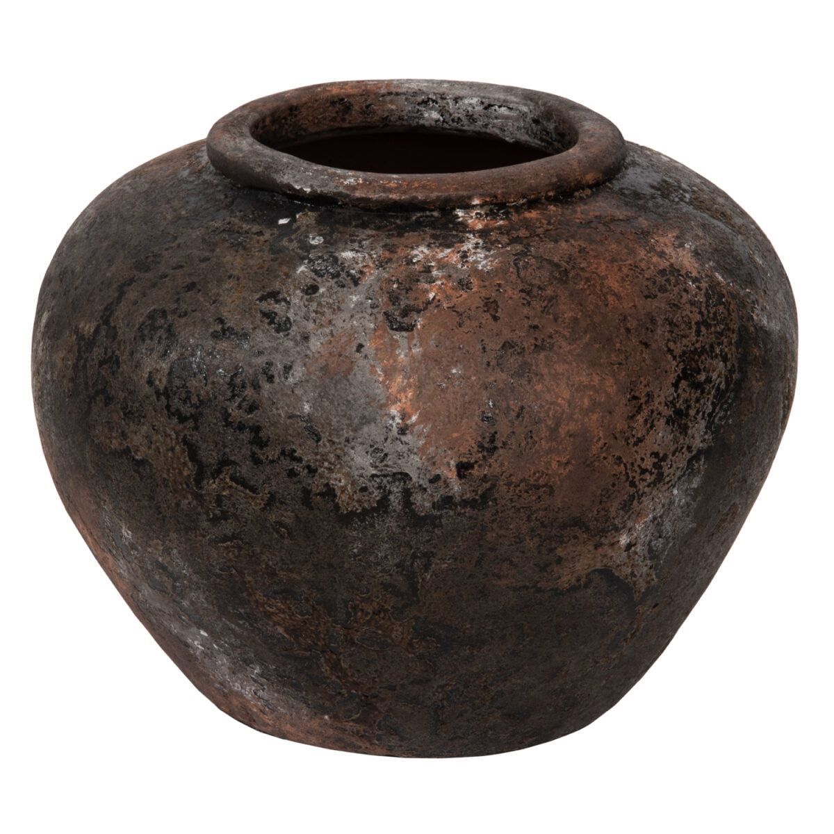 diakosmitiko-bazo-fb94195-terakota-se-pa ΔΙΑΚΟΣΜΗΤΙΚΟ ΒΑΖΟ HM4195 ΤΕΡΑΚΟΤΑ ΣΕ ΠΑΛΑΙΩΜΕΝΟ ΑΝΘΡΑΚΙ Φ35x27Υεκ. 1