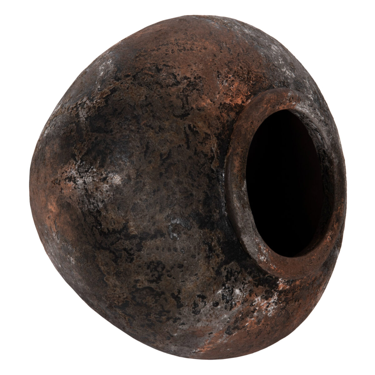 diakosmitiko-bazo-fb94195-terakota-se-pa-2 ΔΙΑΚΟΣΜΗΤΙΚΟ ΒΑΖΟ HM4195 ΤΕΡΑΚΟΤΑ ΣΕ ΠΑΛΑΙΩΜΕΝΟ ΑΝΘΡΑΚΙ Φ35x27Υεκ. 3