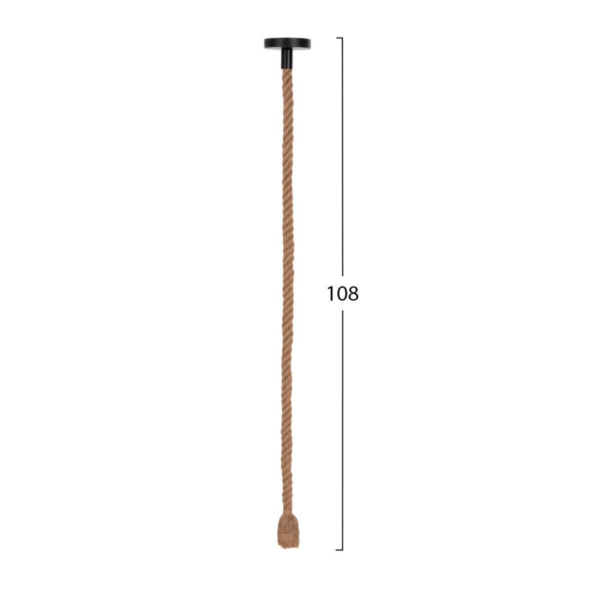 ΦΩΤΙΣΤΙΚΟ ΟΡΟΦΗΣ ΚΡΕΜΑΣΤΟ HM4044 ΣΧΟΙΝΙ 1m ΠΑΧΟΥΣ 2cm ΚΑΛΥΜΜΕΝΟ ΝΤΟΥΙ Ε27 2