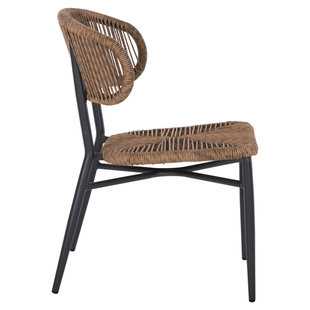 karekla-exotchoroy-fb9604903-aloyminio-s-3 ΚΑΡΕΚΛΑ ΕΞΩΤ.ΧΩΡΟΥ EULO HM6049.03 ΑΛΟΥΜΙΝΙΟ ΣΕ ΑΝΘΡΑΚΙ-ΣΥΝΘΕΤΙΚΟ RATTAN ΓΚΡΙ 49x60x78Υεκ. 4