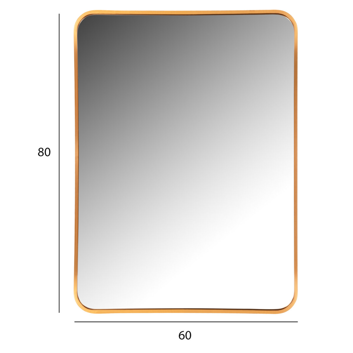 kathreptis-toichoy-fb9958430-skeletos-al-1 ΚΑΘΡΕΠΤΗΣ ΤΟΙΧΟΥ HM9584.30 ΣΚΕΛΕΤΟΣ ΑΛΟΥΜΙΝΙΟΥ ΧΡΥΣΟΣ 60x3x80Υεκ. 2