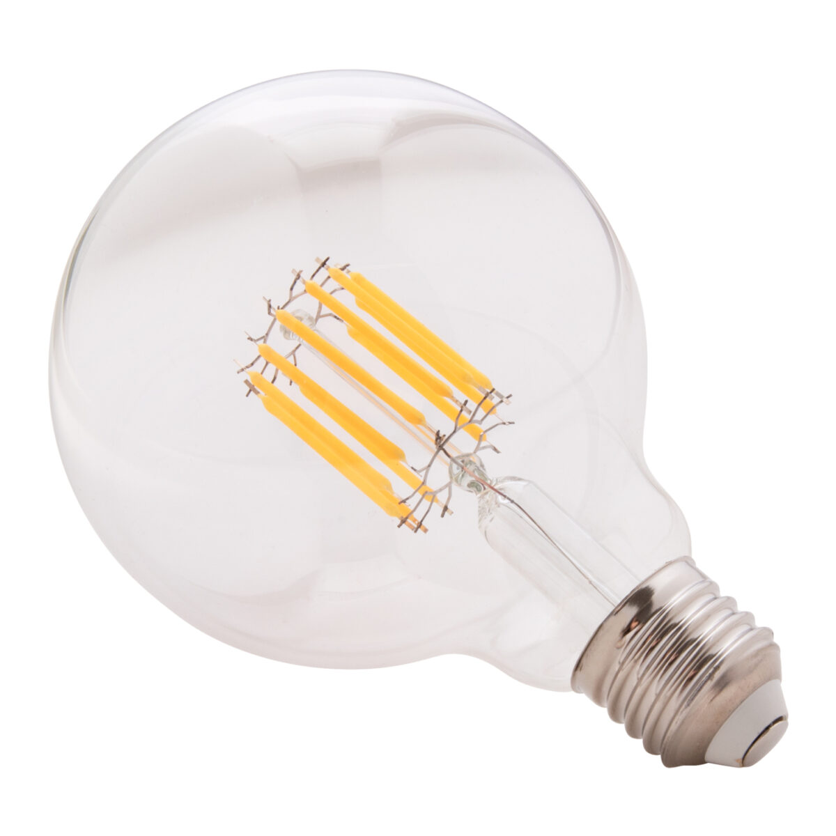 ΛΑΜΠΤΗΡΑΣ GLOBO LED FILAMENT 12W E27 3000K ΔΙΑΦΑΝΟΣ HM4049.01 3