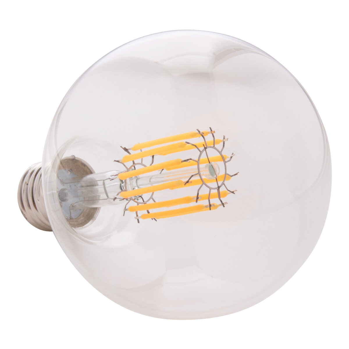 ΛΑΜΠΤΗΡΑΣ GLOBO LED FILAMENT 12W E27 3000K ΔΙΑΦΑΝΟΣ HM4049.01 4