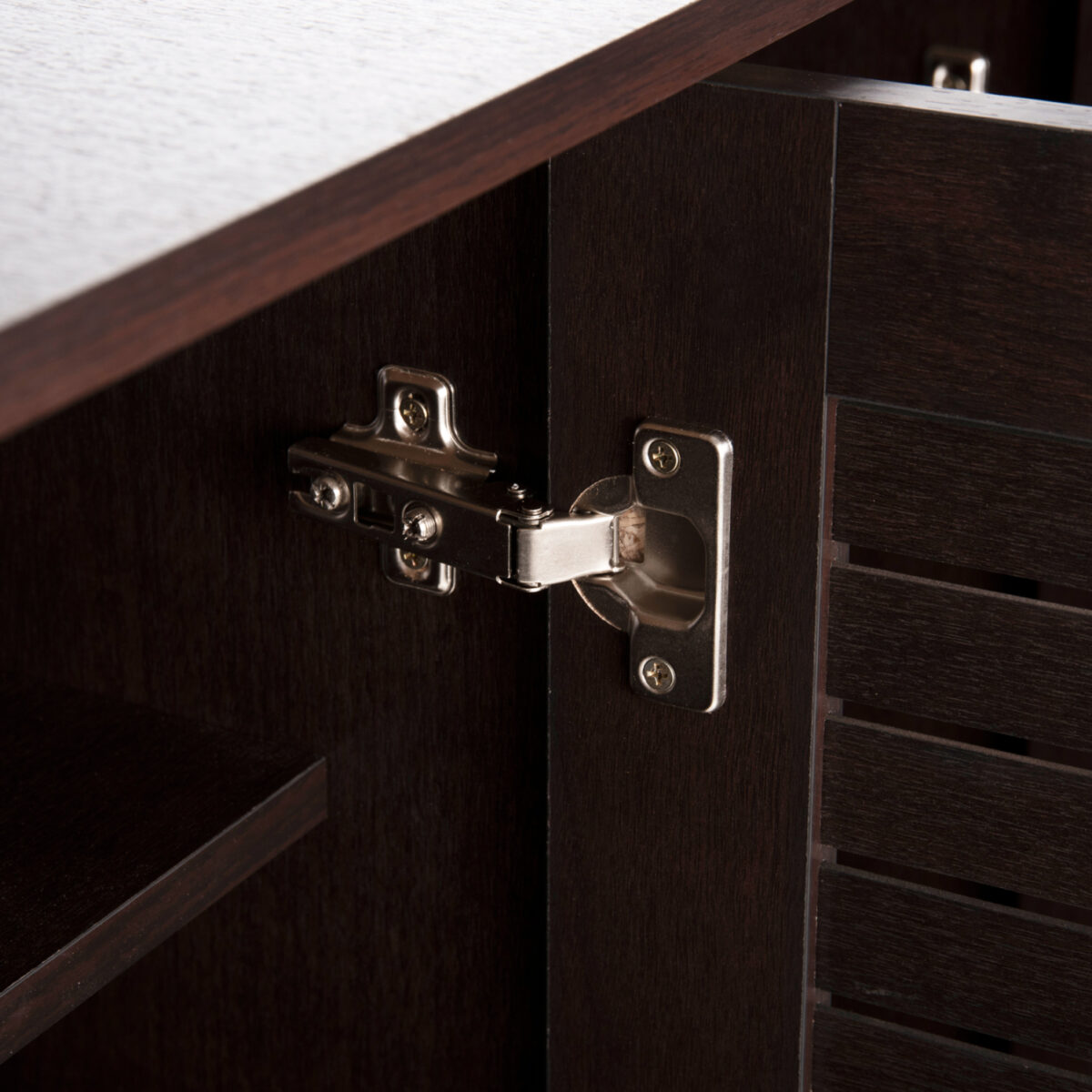 papoytsothiki-ntoylapa-fb9960901-melamin-5 ΠΑΠΟΥΤΣΟΘΗΚΗ-ΝΤΟΥΛΑΠΑ PROLLY HM9609.01 ΜΕΛΑΜΙΝΗ WENGE-3ΠΟΡΤΕΣ-4ΡΑΦΙΑ 87x32x88Υεκ. 6