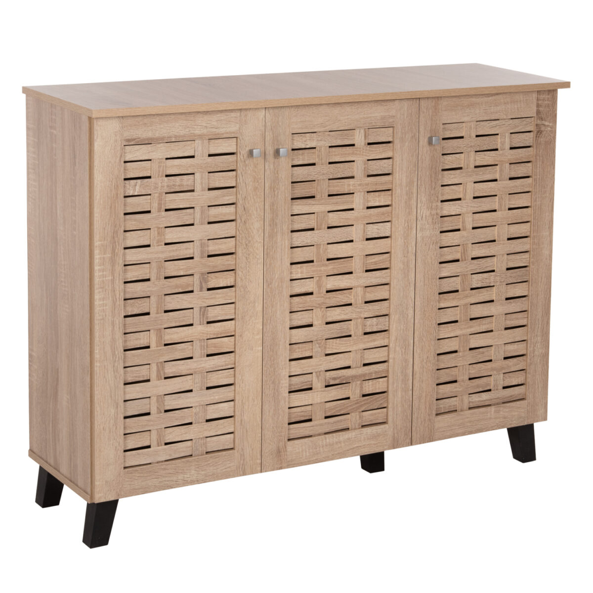 papoytsothiki-ntoylapi-fb9961002-melamin ΠΑΠΟΥΤΣΟΘΗΚΗ-ΝΤΟΥΛΑΠΙ PRODY HM9610.02 ΜΕΛΑΜΙΝΗ ΣΟΝΑΜΑ 3ΠΟΡΤΕΣ 115x34x89Υεκ. 1