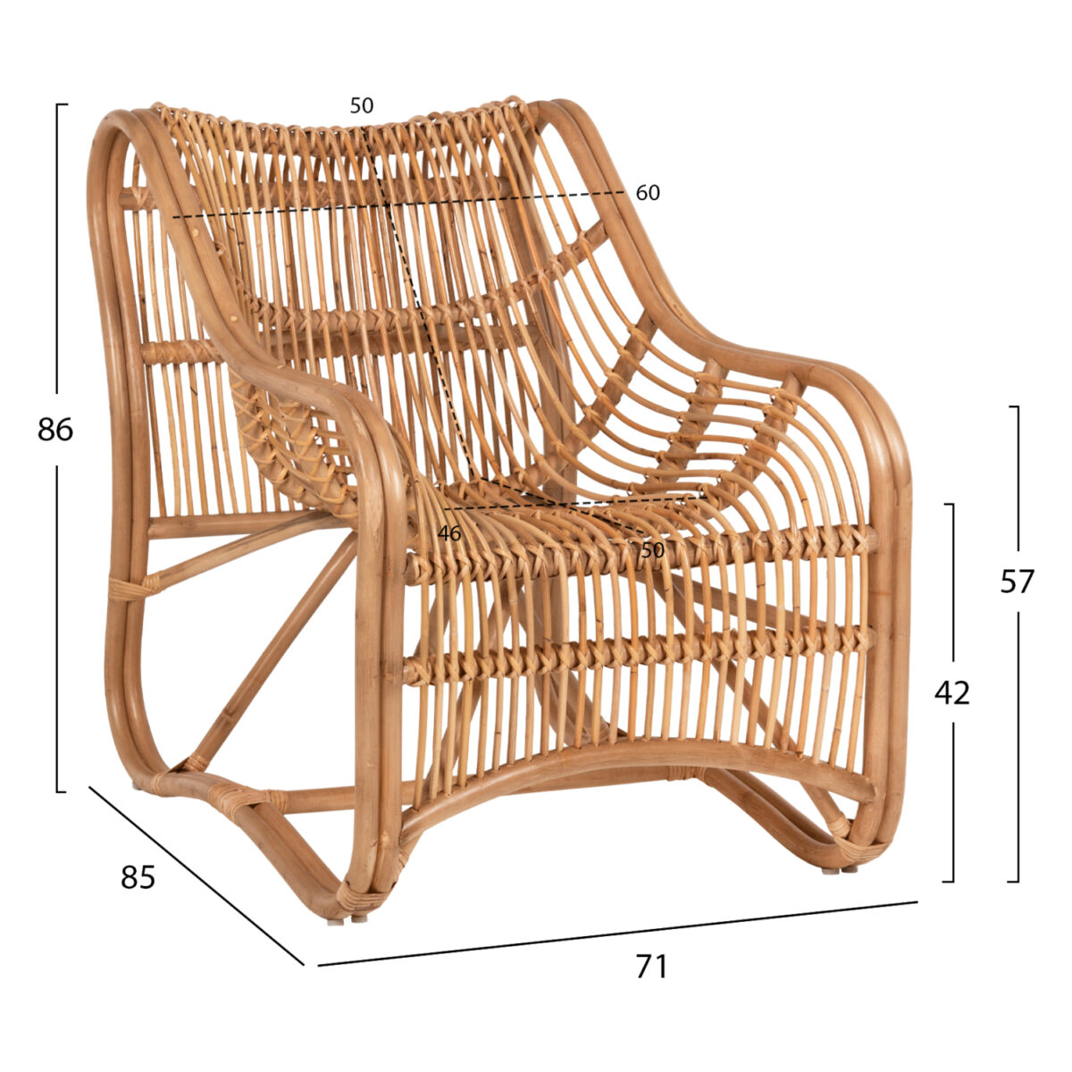 polythrona-apo-rattan-fb95995-se-fysiki-1 ΠΟΛΥΘΡΟΝΑ ΑΠΟ RATTAN HM5995 ΣΕ ΦΥΣΙΚΗ ΑΠΟΧΡΩΣΗ 71x85x86Υ εκ. 2
