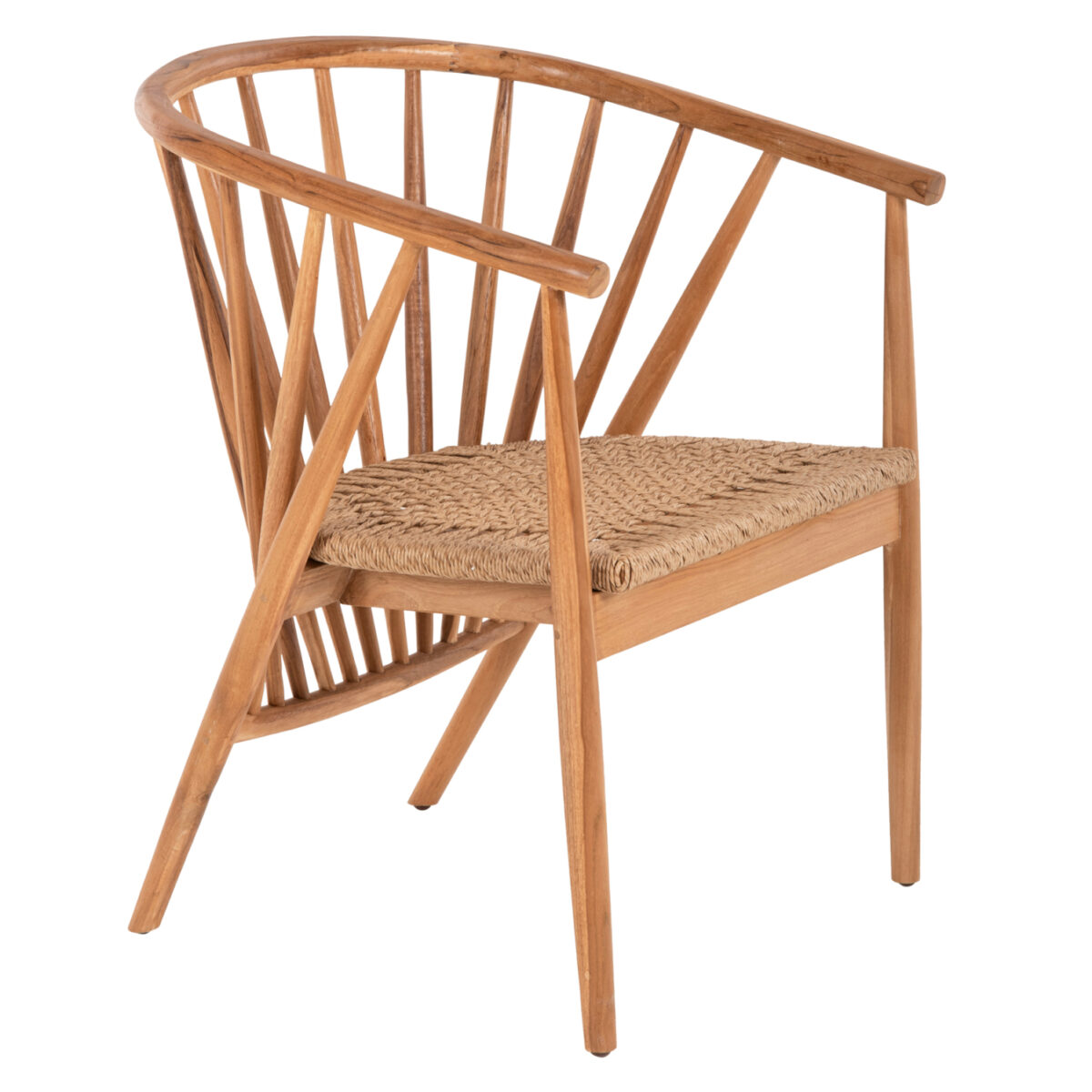 polythrona-esot-choroy-fb99825-xylo-teak ΠΟΛΥΘΡΟΝΑ PERMAINE HM9825 ΞΥΛΟ ΤΕΑΚ-ΣΥΝΘΕΤΙΚΟ ΣΧΟΙΝΙ ΦΥΣΙΚΟ 57,5x59,5x82Yεκ. 1