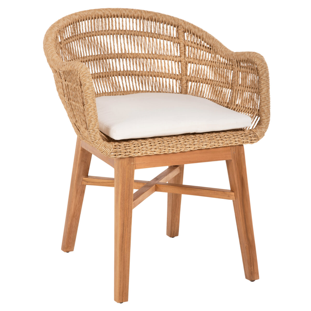 polythrona-esot-choroy-fb99826-xylo-teak ΠΟΛΥΘΡΟΝΑ ΕΣΩΤ. ΧΩΡΟΥ LAMORA HM9826 ΞΥΛΟ ΤΕΑΚ-ΣΥΝΘΕΤΙΚΟ ΣΧΟΙΝΙ-ΜΑΞΙΛΑΡΙ 58,5x58,5x76Υεκ. 1