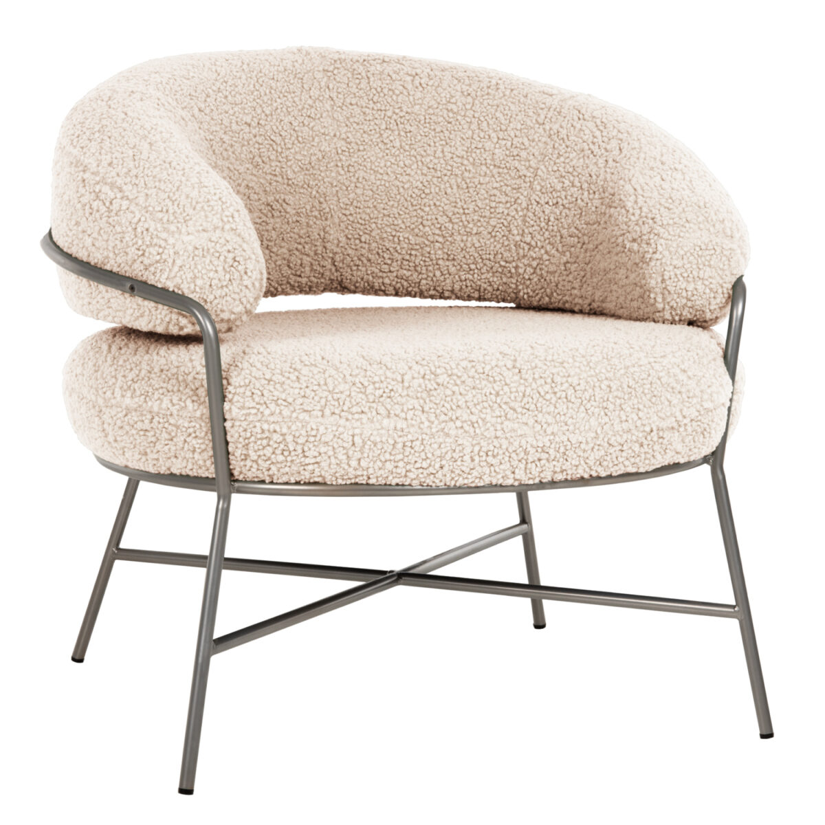 polythrona-fb9863923-apo-mpoykle-leyko-m ΠΟΛΥΘΡΟΝΑ TRUDI HM8639.23 ΑΠΟ ΜΠΟΥΚΛΕ ΛΕΥΚΟ ΜΕ ΑΣΗΜΙ ΣΚΕΛΕΤΟ 84x79x76Υ εκ. 1