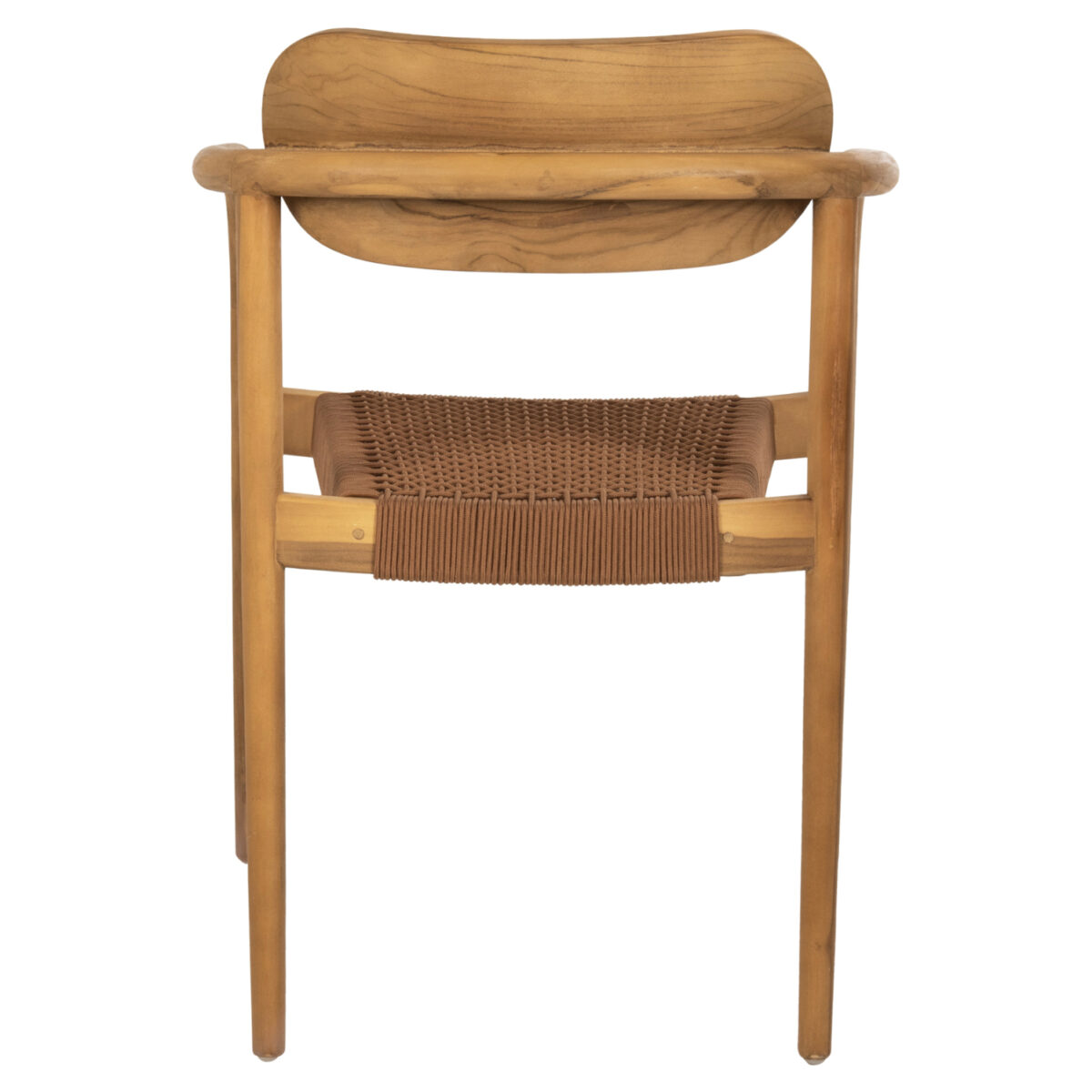 polythrona-fb9963601-xylo-teak-fysiko-ka-5 ΠΟΛΥΘΡΟΝΑ OSLO HM9636.01 ΞΥΛΟ TEAK ΦΥΣΙΚΟ & ΚΑΦΕ ΣΧΟΙΝΙ 55x54x80Y εκ. 6