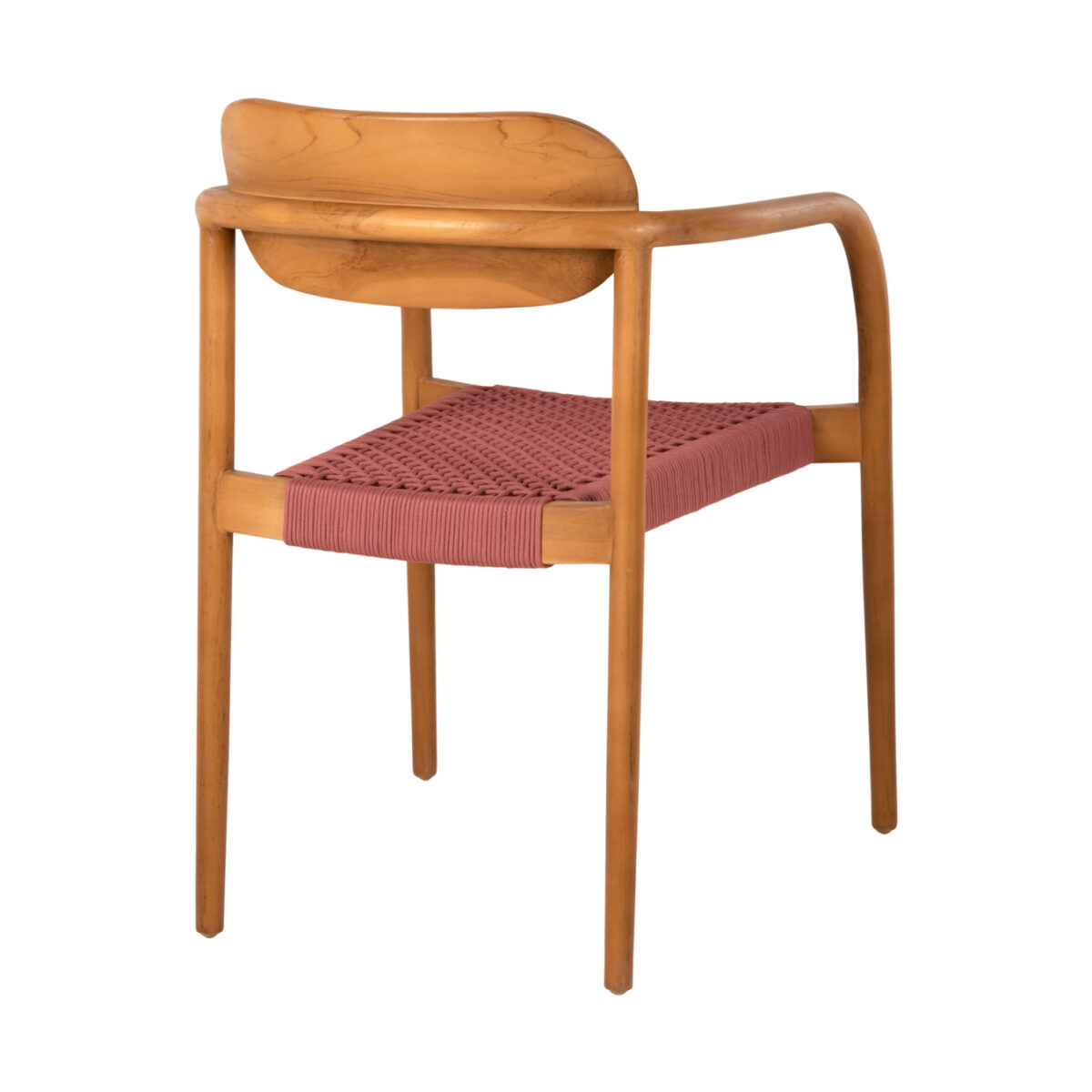 ΠΟΛΥΘΡΟΝΑ OSLO HM9636.06 ΞΥΛΟ TEAK ΦΥΣΙΚΟ & ΡΟΖ ΣΧΟΙΝΙ 55x54x80Yεκ. 5