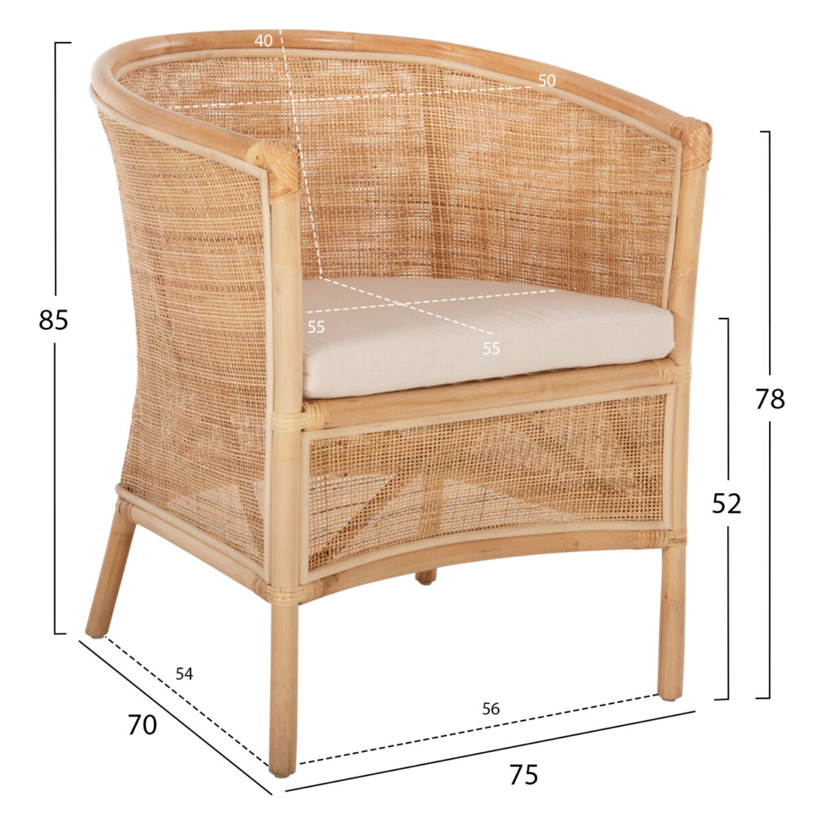 polythrona-fb99818-rattan-plekto-se-fysi-1 ΠΟΛΥΘΡΟΝΑ APRON HM9818 RATTAN ΠΛΕΚΤΟ ΣΕ ΦΥΣΙΚΟ-ΛΕΥΚΟ ΜΑΞΙΛΑΡΙ 75x70x85Υεκ. 2