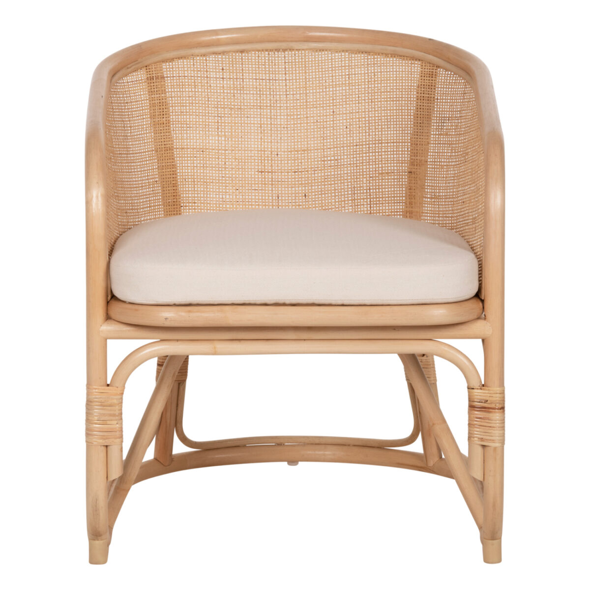 ΠΟΛΥΘΡΟΝΑ ΚΙΚΟ HM9839 RATTAN ΣΕ ΦΥΣΙΚΟ ΧΡΩΜΑ-ΛΕΥΚΟ ΜΑΞΙΛΑΡΙ 61x71x76Yεκ. 3