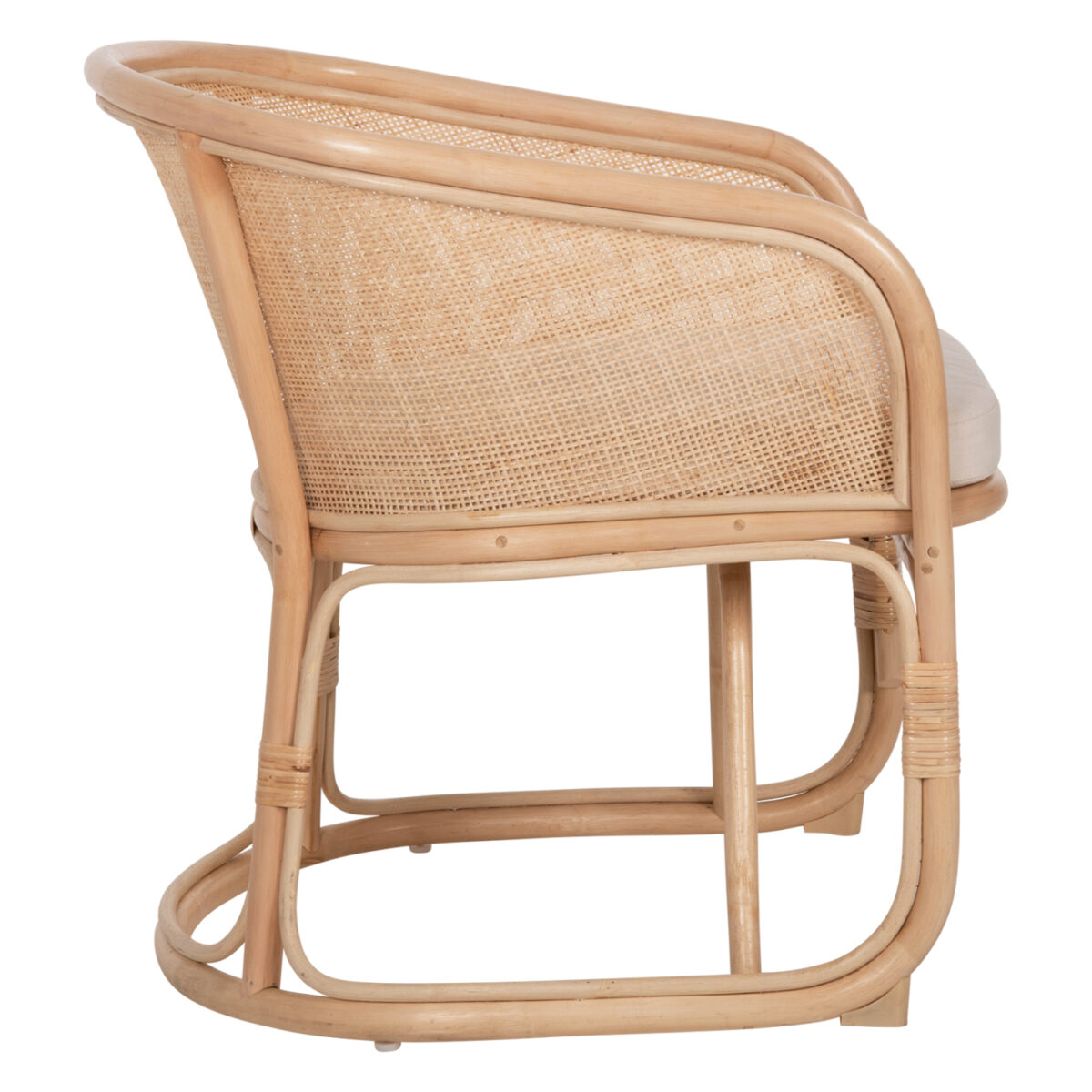 ΠΟΛΥΘΡΟΝΑ ΚΙΚΟ HM9839 RATTAN ΣΕ ΦΥΣΙΚΟ ΧΡΩΜΑ-ΛΕΥΚΟ ΜΑΞΙΛΑΡΙ 61x71x76Yεκ. 4