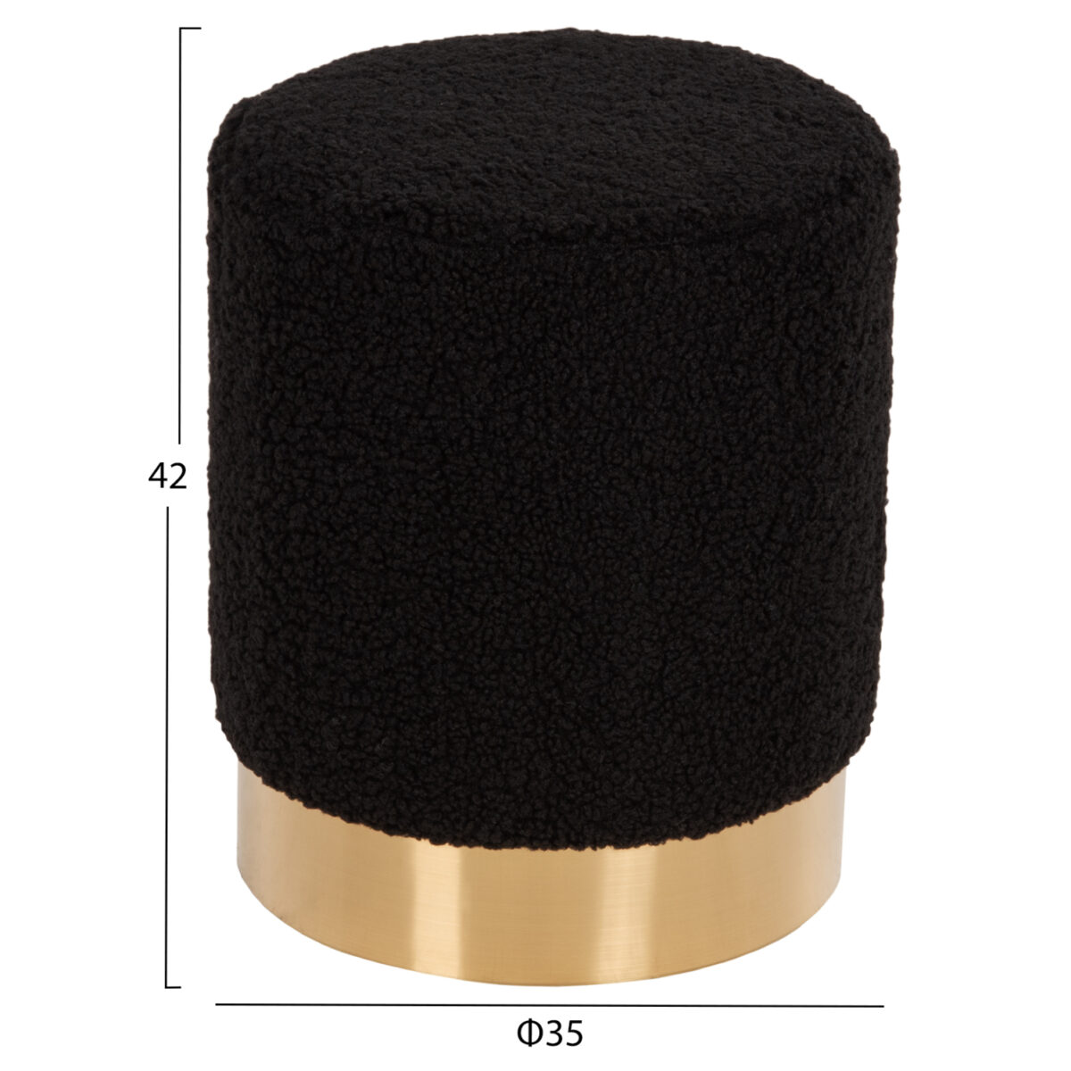 skampo-fb9840824-mpoykle-yfasma-mayro-me-1 ΣΚΑΜΠΟ LEVY HM8408.24 ΜΠΟΥΚΛΕ ΥΦΑΣΜΑ ΜΑΥΡΟ ΜΕ ΧΡΥΣΗ ΒΑΣΗ Φ35x42Υ εκ. 2
