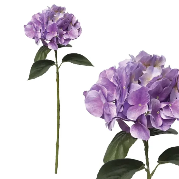 ΚΛΑΔΙ ΟΡΤΑΝΣΙΑ ΛΙΛΑ REAL TOUCH ΜΕ 12 ΣΤΕΛΕΧΗ - Υ65cm 12/120ΚΙΒ