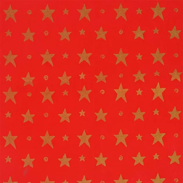 ΧΡΙΣΤΟΥΓ. ΡΟΛΟ ΠΑΝΙ ΡΡL ΚΟΚΚΙΝΟ-ΑΣΤΕΡΙΑ - 0,6x18m