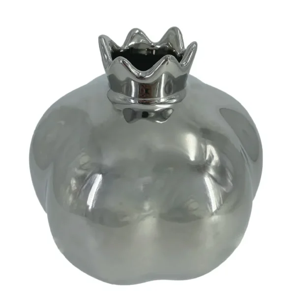 ΚΕΡΑΜΙΚΟ ΔΙΑΚΟΣΜΗΤΙΚΟ ΡΟΔΙ ΜΕΓΑΛΟ ΑΣΗΜΙ - Φ12.3x13cm  1/18ΚΙΒ