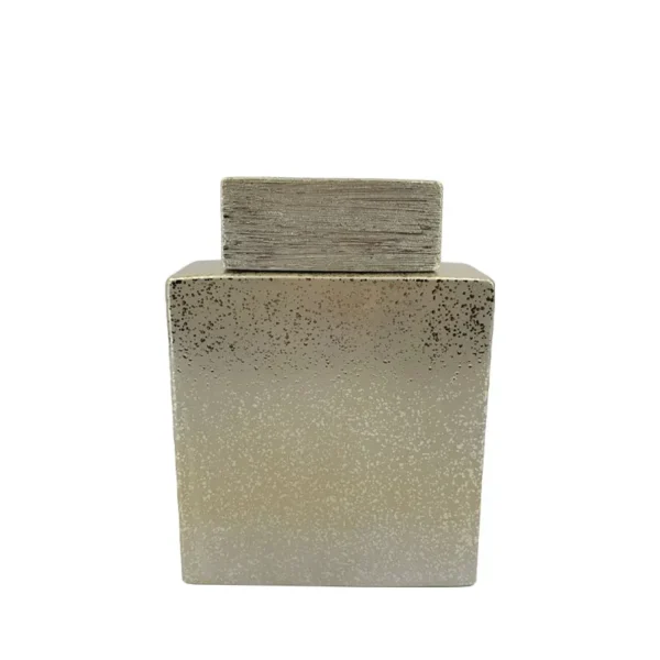 ΚΕΡΑΜΙΚΟ ΚΟΥΠ ΑΝΟΙΧΤΟ ΧΡΥΣΟ ΓΡΑΜΜΩΤΟ & ΣΤΑΜΠΩΤΟ ΜΕ ΚΑΠΑΚΙ-17x6.5x24.7cm 1/8KIB