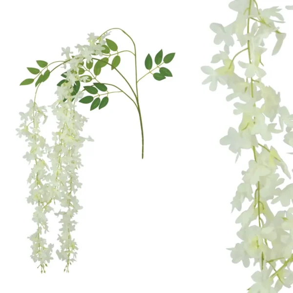 ΚΛΑΔΙ ΜΑΤΣΑΚΙ12ΤΜΧ  ΖΟΥΜΠΟΥΛΙ ΛΕΥΚΟ ΑΝΘΙΣΜΕΝΟ ΚΡΕΜΑΣΤΟ - Υ100cm 12/100ΚΙΒ