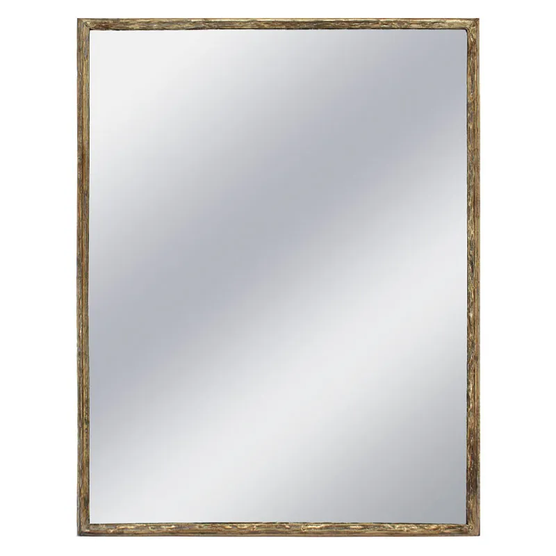 94918 ΜΕΤΑΛΛΙΚΟΣ ΚΑΘΡΕΦΤΗΣ ΤΟΙΧΟΥ ΟΡΘΟΓΩΝΙΟΣ ΧΡΥΣΟ ΠΑΛΑΙΩΜΕΝΟ - 70x90x2.5cm 1/ΚΙΒ 1