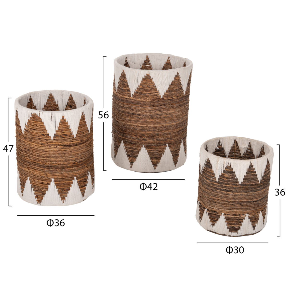 kalathia-psathina-stroggyla-choris-kapak-1 ΚΑΛΑΘΙΑ ΨΑΘΙΝΑ ΣΤΡΟΓΓΥΛΑ ΧΩΡΙΣ ΚΑΠΑΚΙ ΣΕΤ 3τμχ HM4307 ΣΕ ΦΥΣΙΚΟ-ΛΕΥΚΟ Φ42x56Υεκ. 2